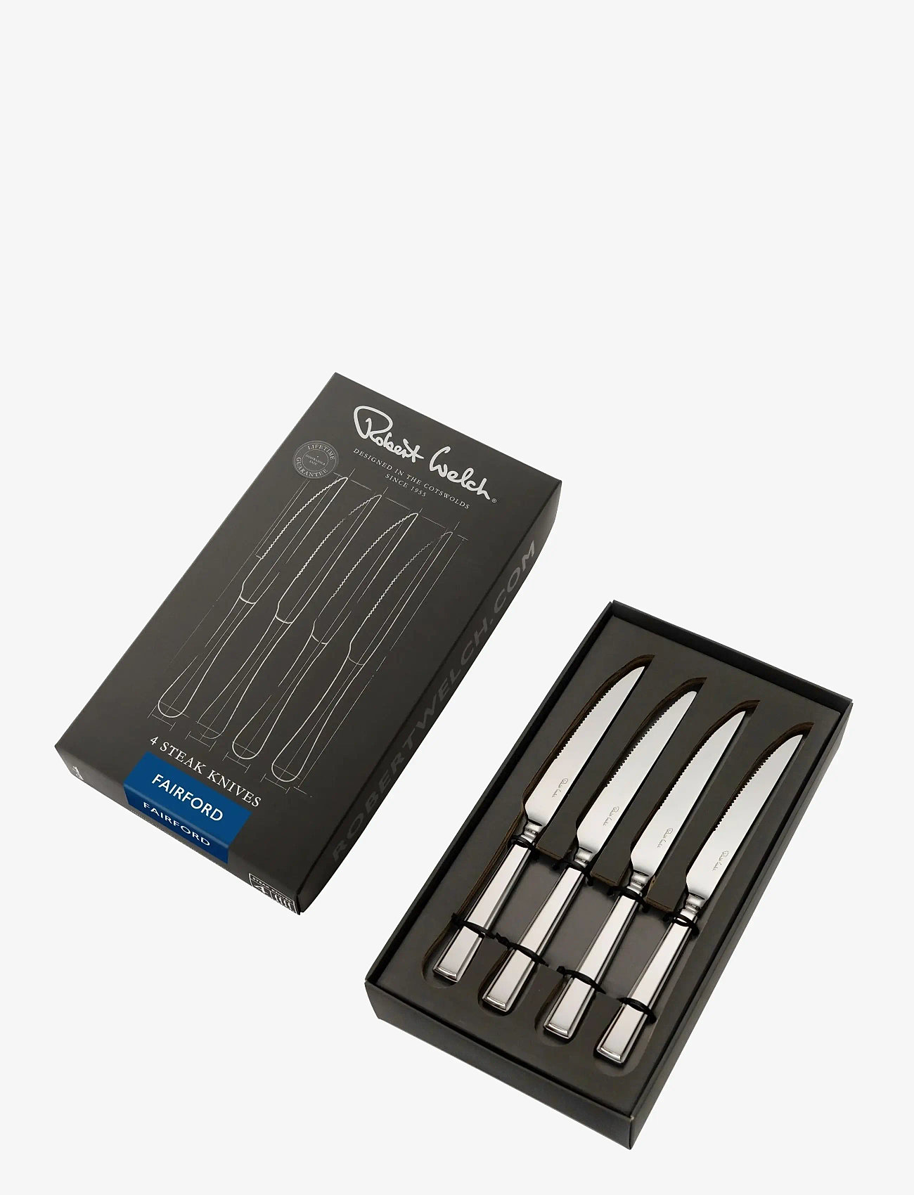 Robert Welch - Fairford Steak Knife Set 4P - knife sets - steel - 1