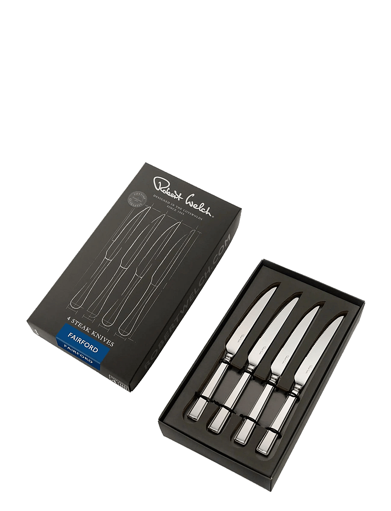 Robert Welch - Fairford Steak Knife Set 4P - knivsæt - steel - 2