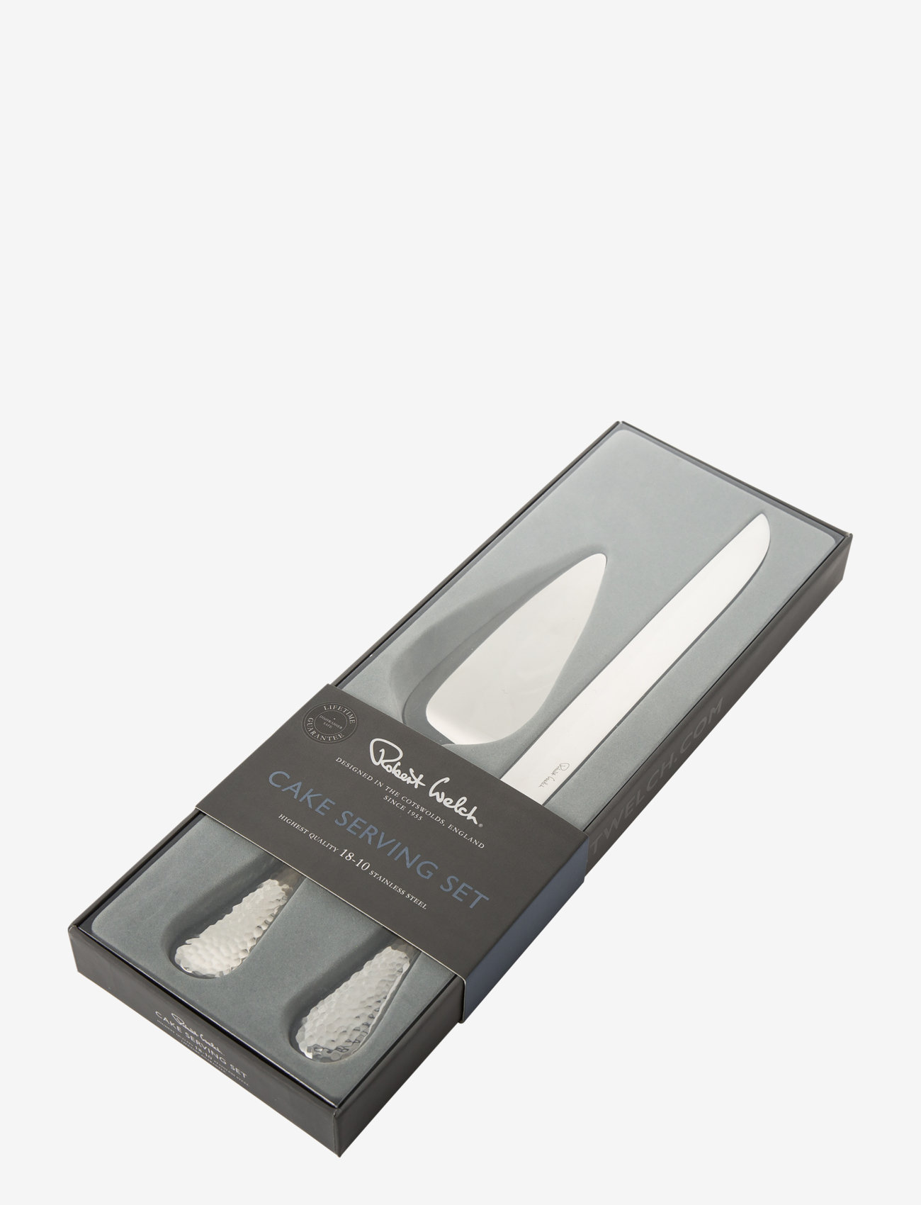 Robert Welch - Honeybourne Bright Cake Serving Set, 2 Pieces - cake knives - multi colour - 2