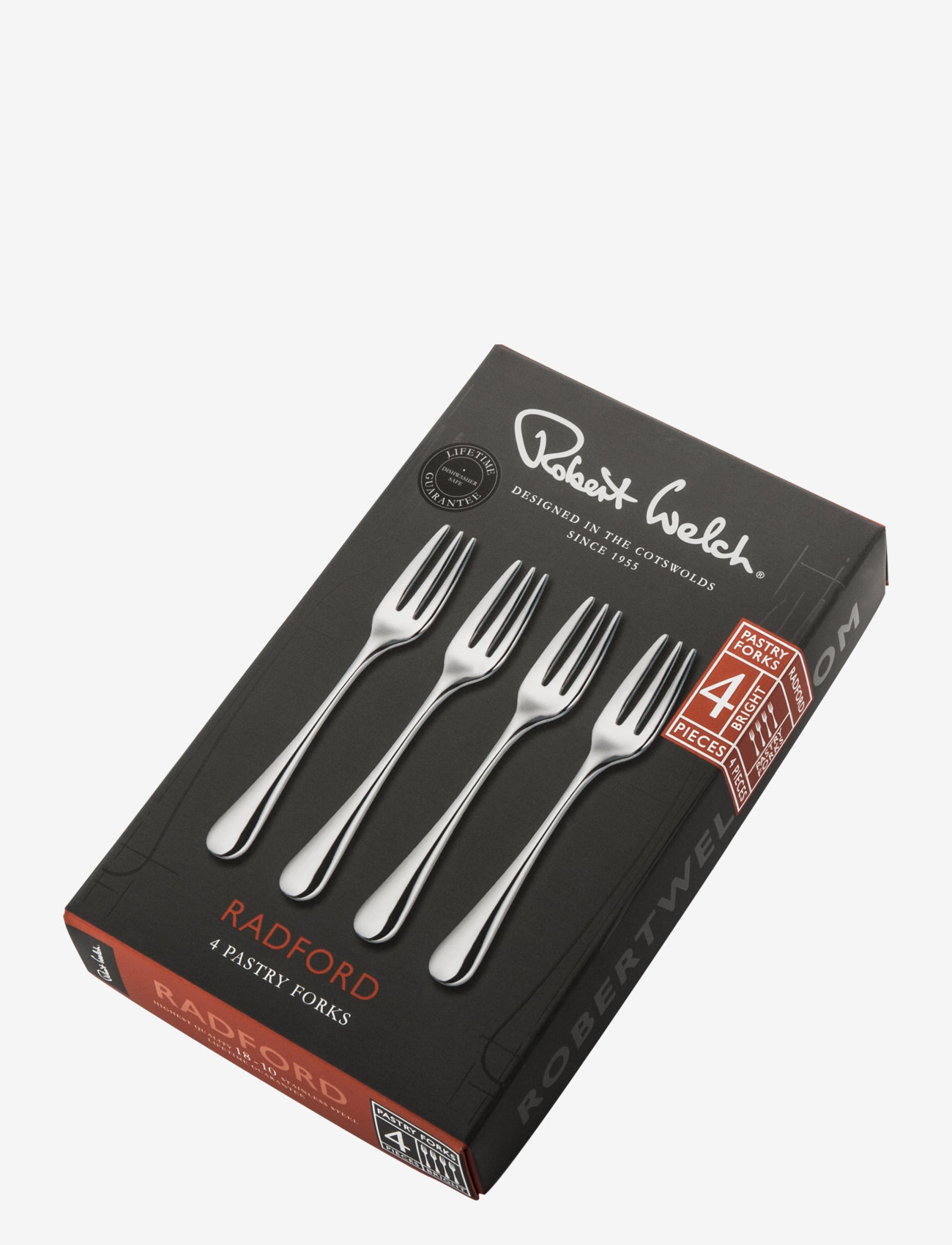 Robert Welch - Radford Bright Pastry Fork, Set of 4 - gafflar - multi colour - 2
