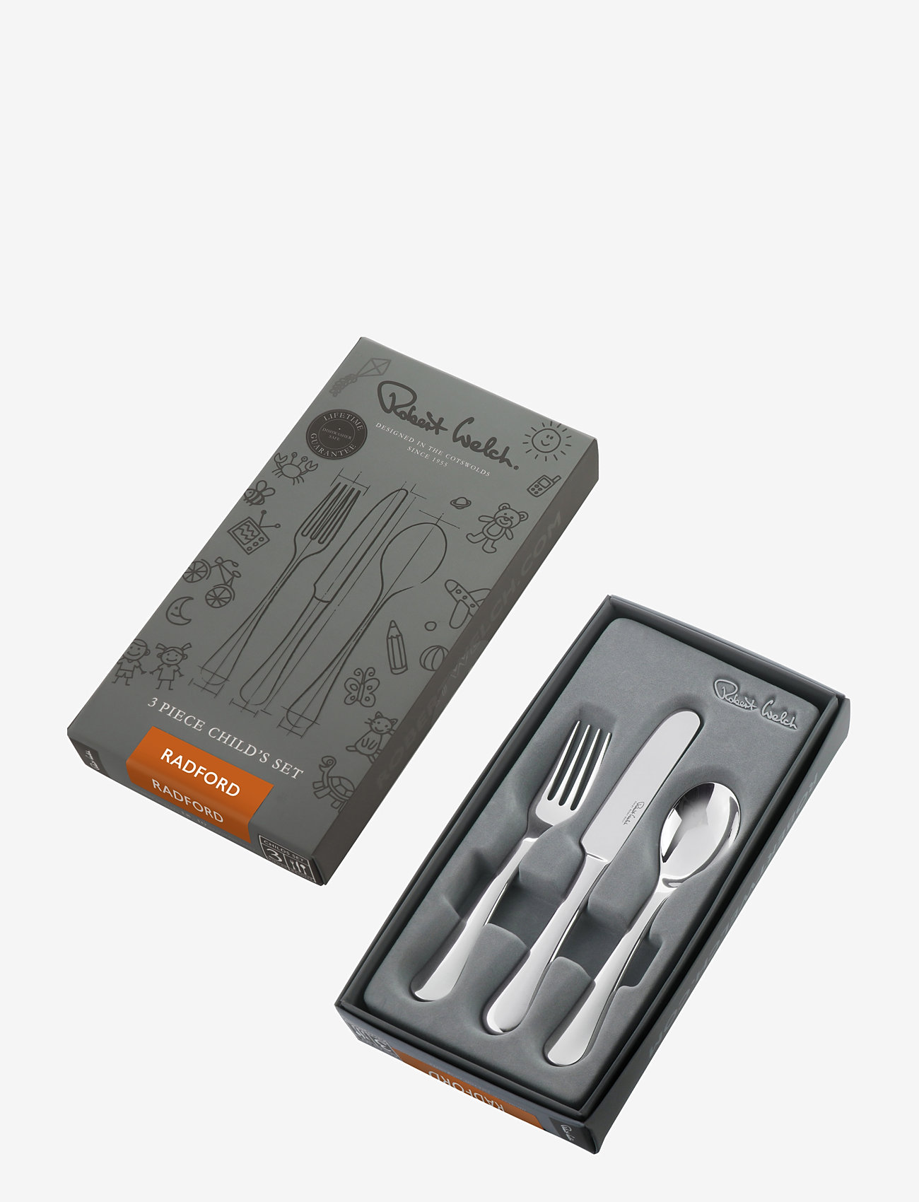 Robert Welch - Radford (BR) V Childs Set 3-piece - stainless steel - 2