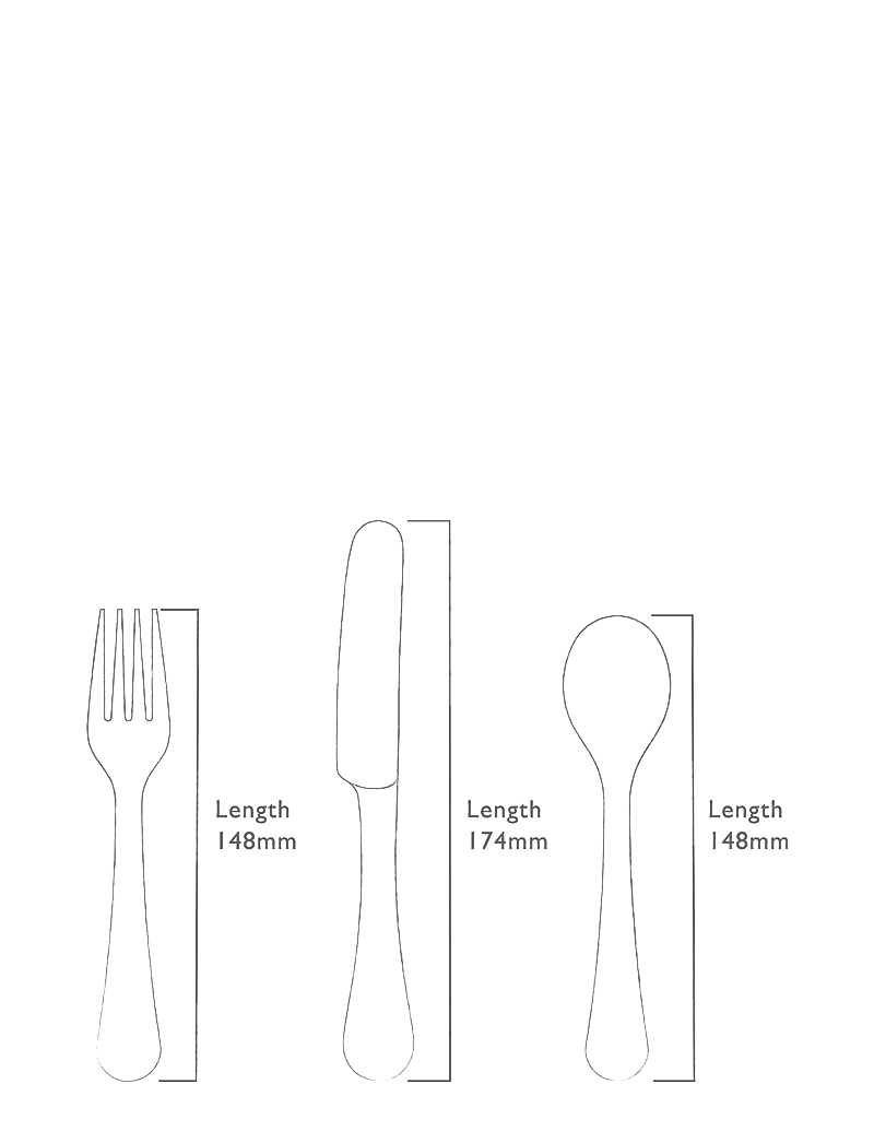 Robert Welch - Radford (BR) V Childs Set 3-piece - stainless steel - 3