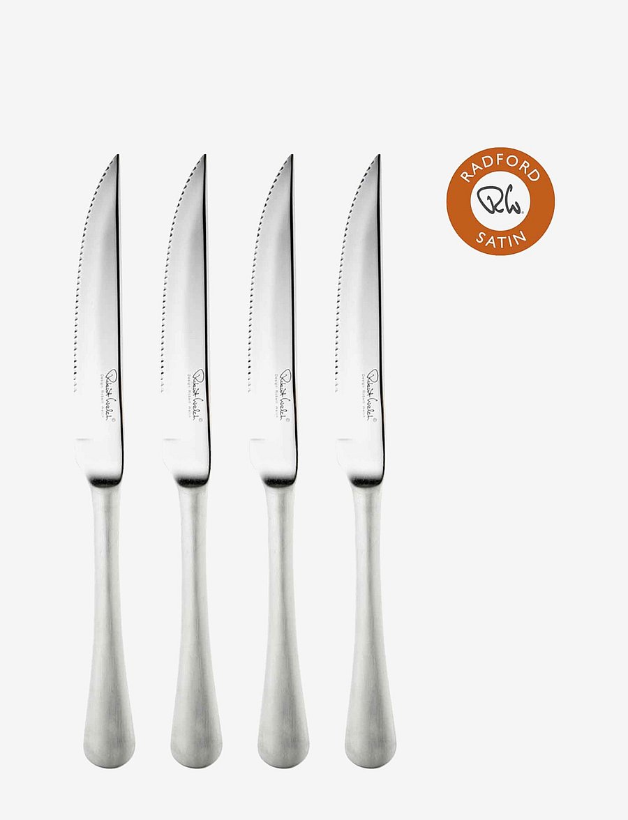 Robert Welch - Radford Satin Steak Knife, Set of 4 - steiginoad - multi colour - 0