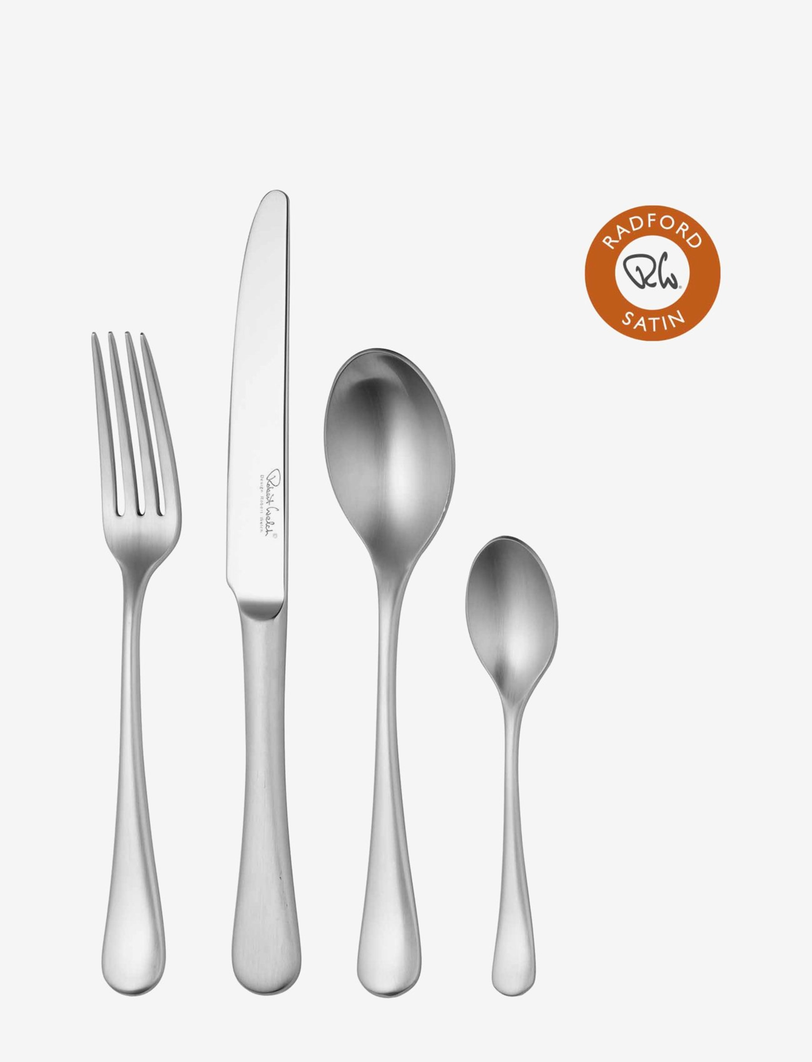ROBERT WELCH Radford (Sa) Bestiksæt, 24 Dele Silber - One Size - Unisex