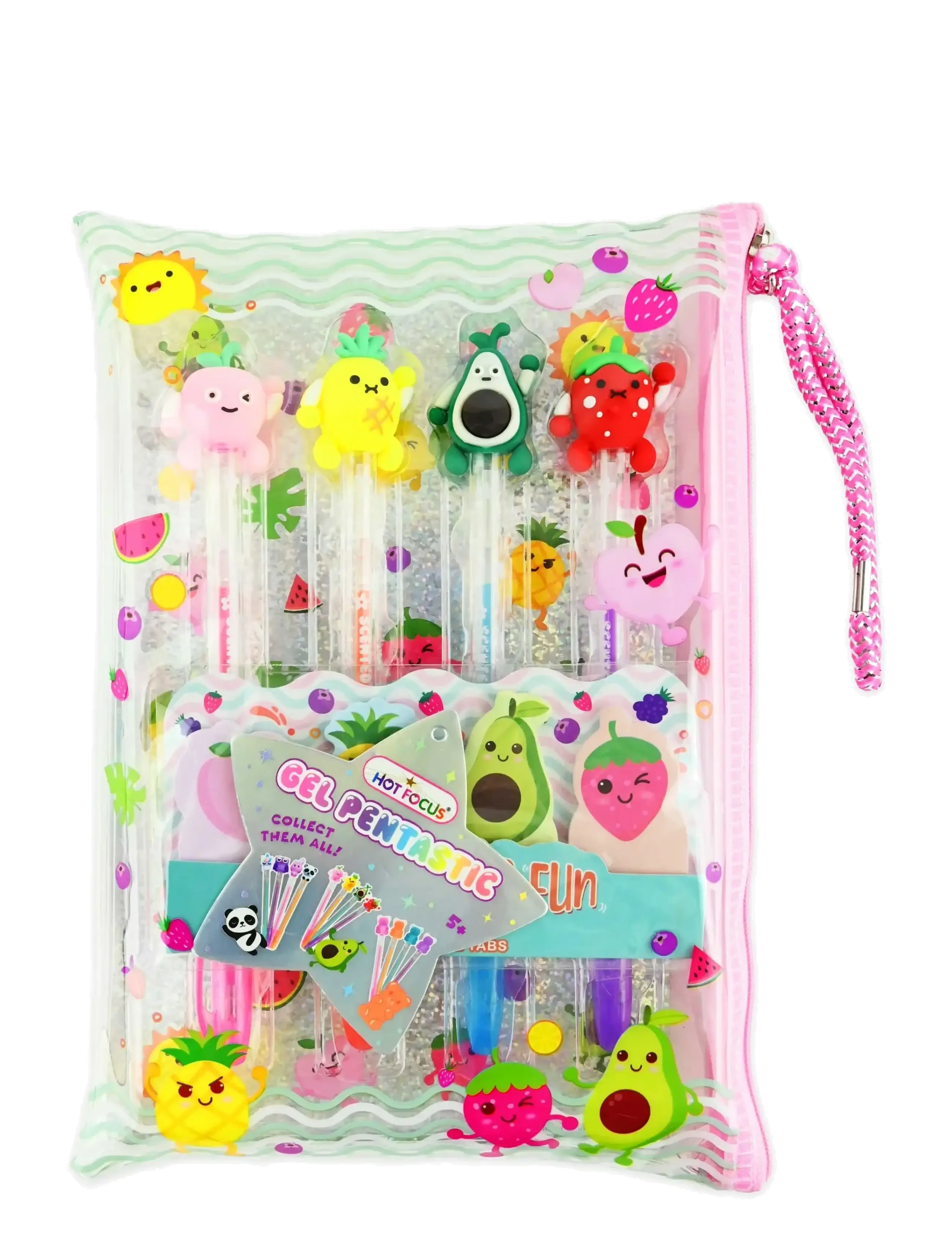 PEN GEL PENTASTIC FRUITS - MULTICOLOUR