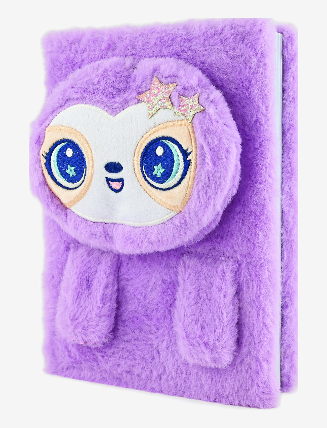 Robetoy - NOTEBOOK FLUFFY SLOTH A5 - calendars & notebooks - purple - 0