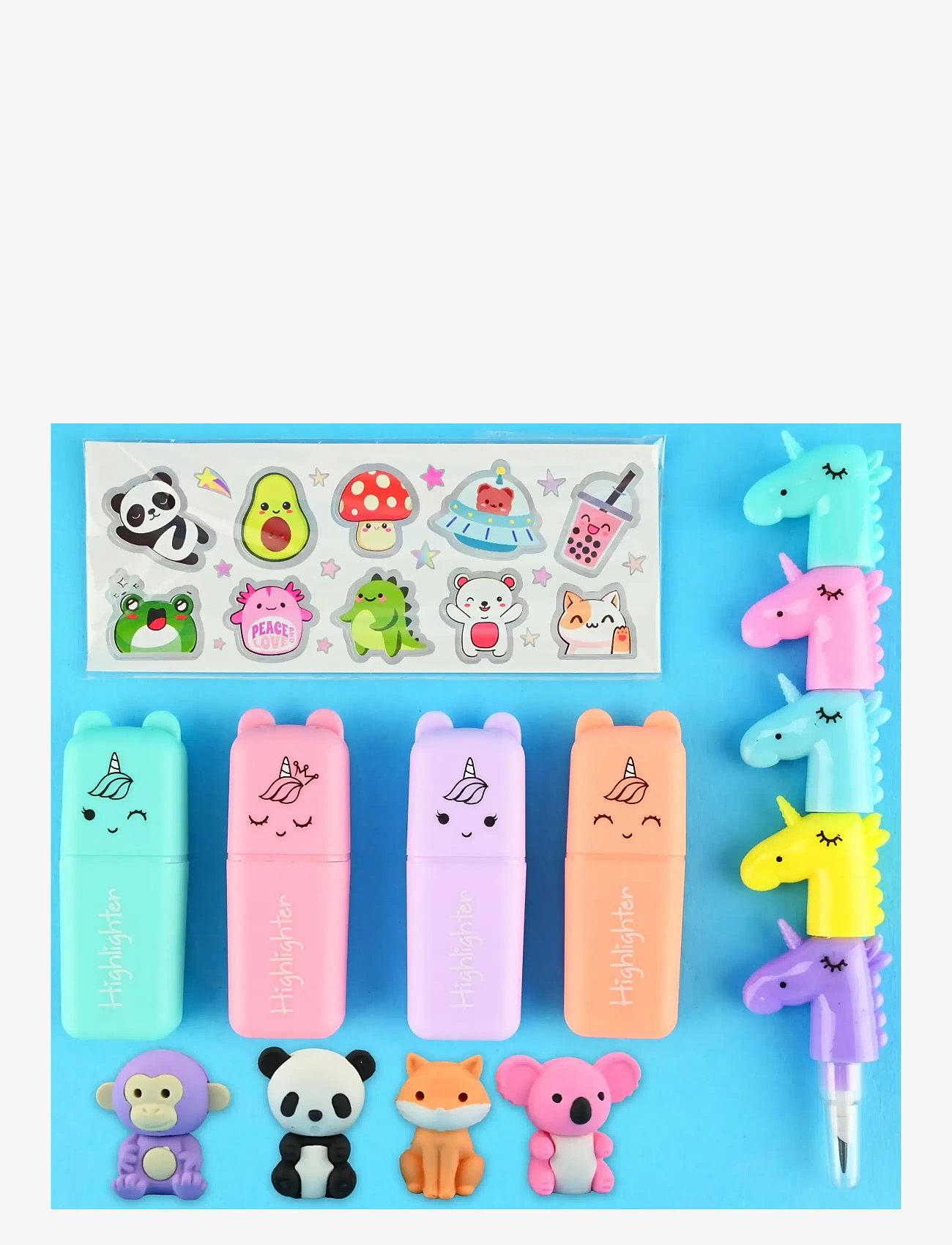 Robetoy - WHIMSY STATIONARY KIT - kreasæt - multicolour - 1