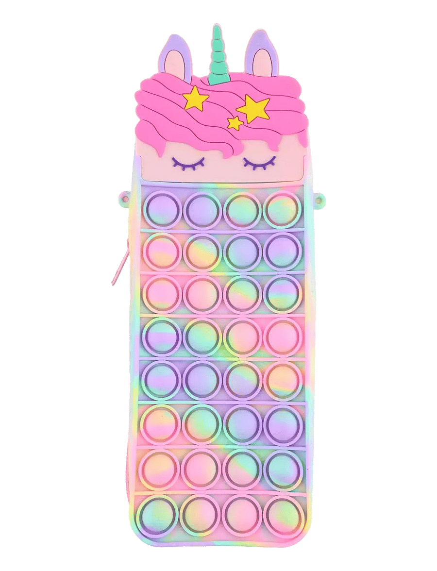 Robetoy - PENCIL CASE POP IT UNICORN - penalhuse - multicolour - 1