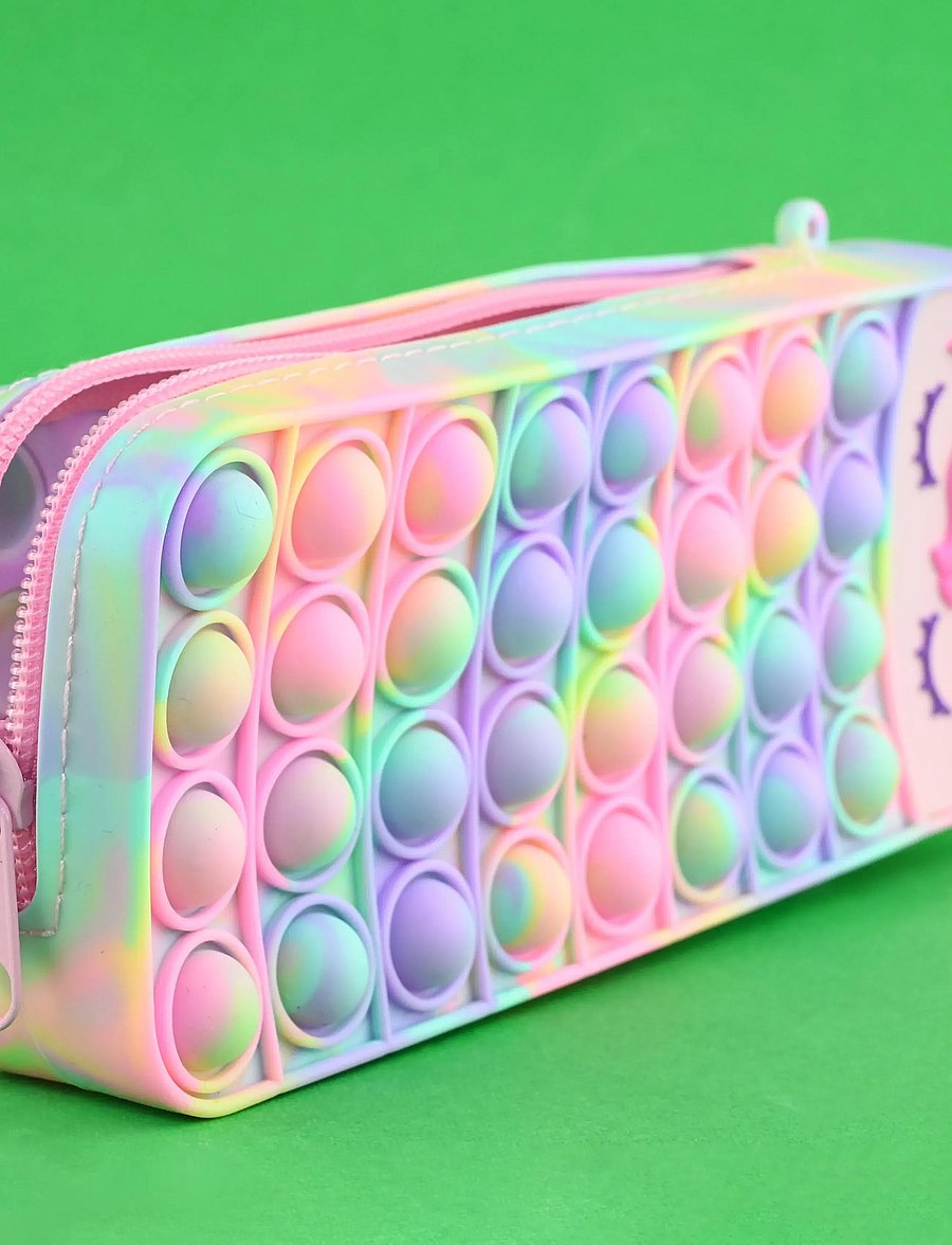 Robetoy - PENCIL CASE POP IT UNICORN - penalhuse - multicolour - 0