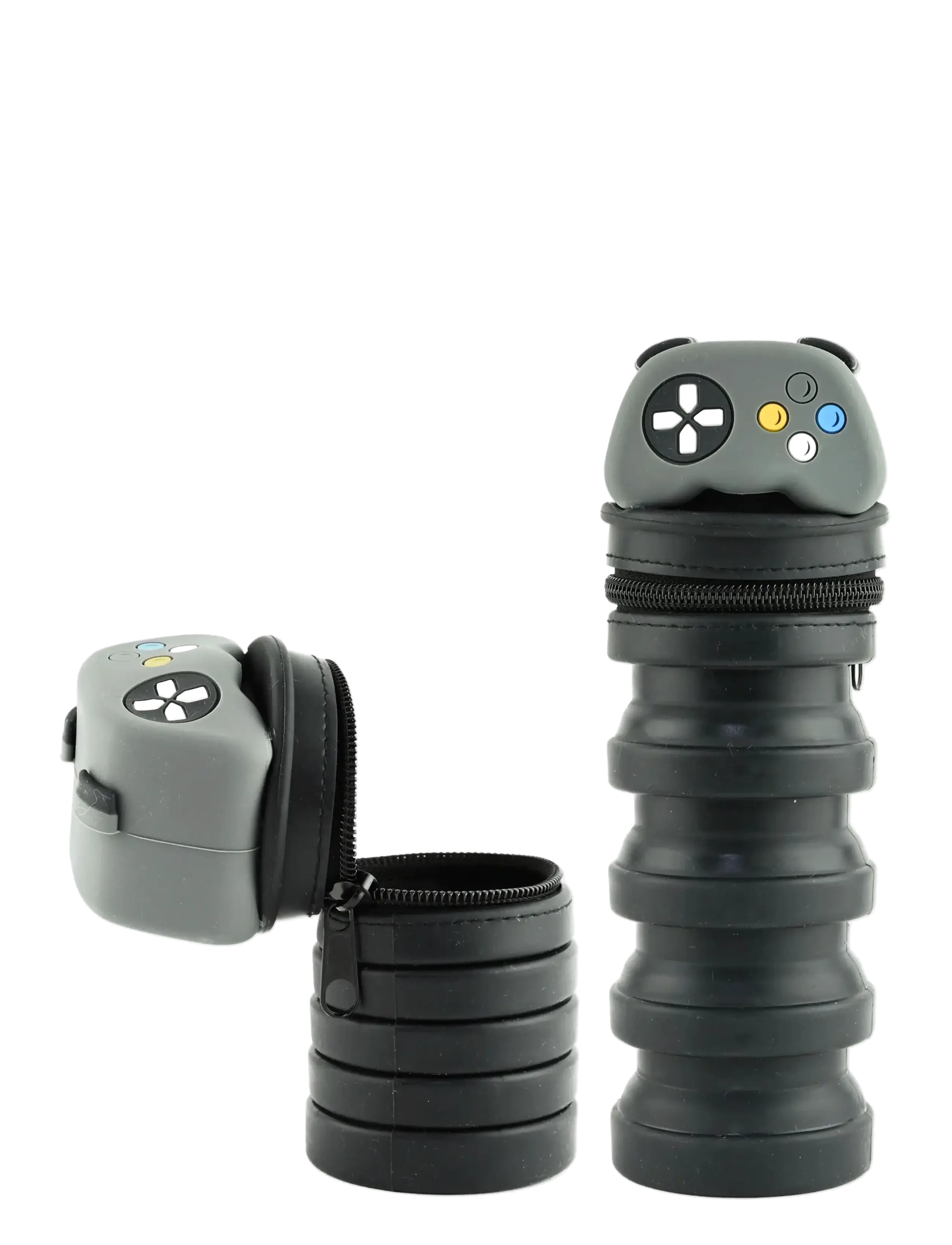 PENCIL CASE EXPANDABLE - BLACK