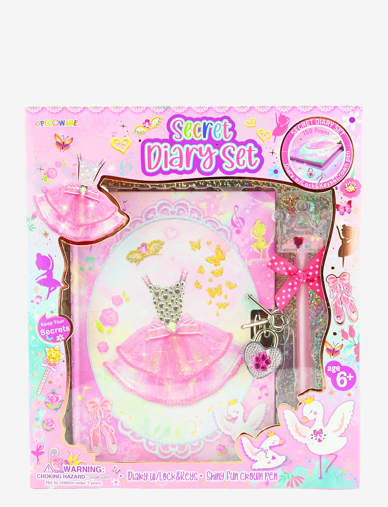 Robetoy - DIARY SET w FEATHER PEN - kalendrar & anteckningsblock - multicoloured - 0