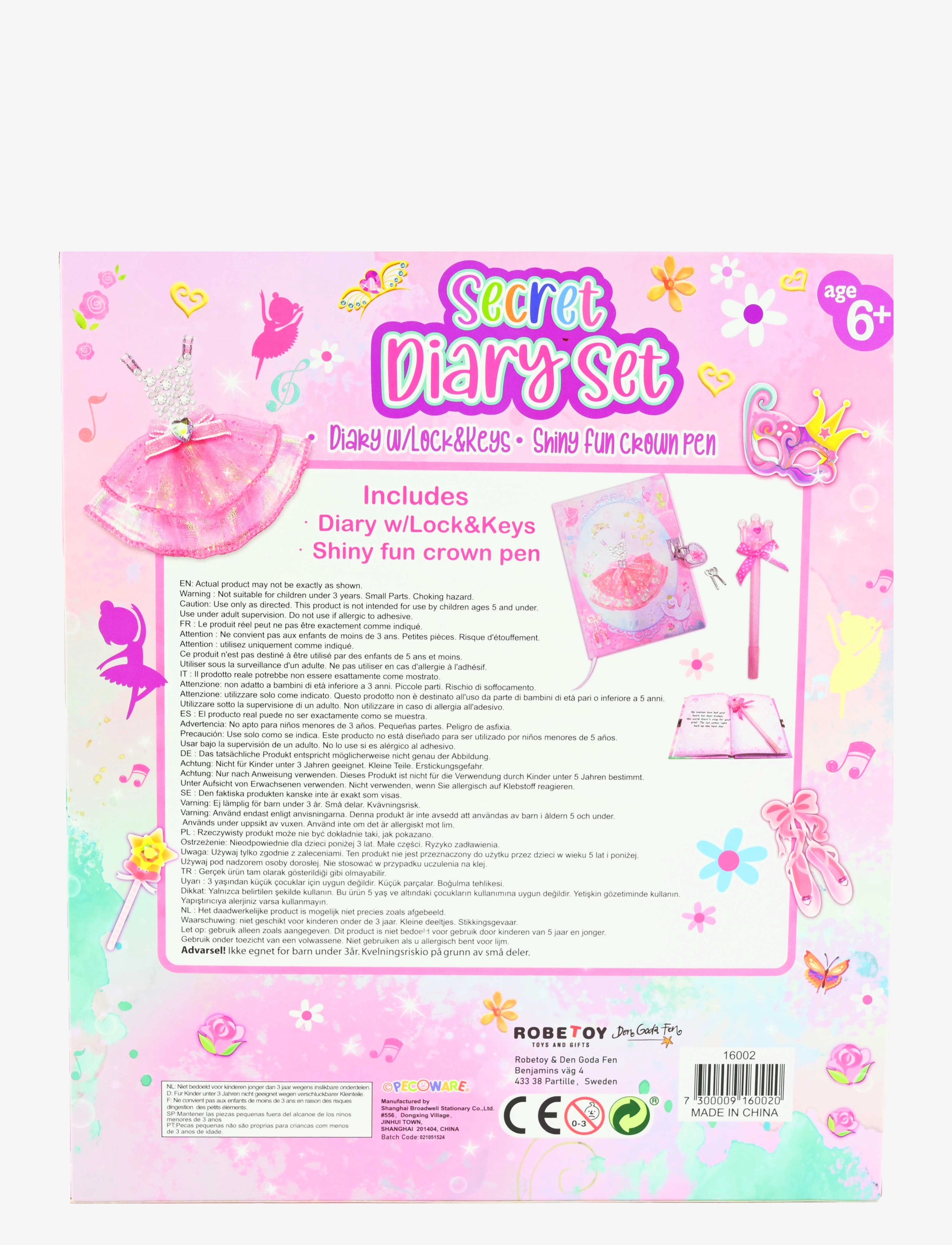 Robetoy - DIARY SET w FEATHER PEN - kalendrar & anteckningsblock - multicoloured - 1