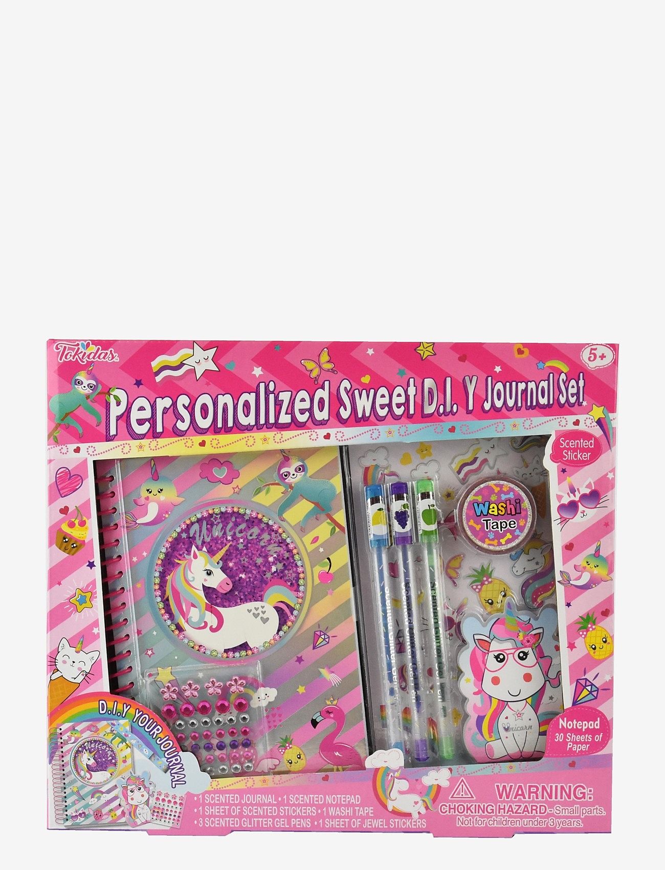 Robetoy - DIARY SET DIY UNICORN - 1016 - 0