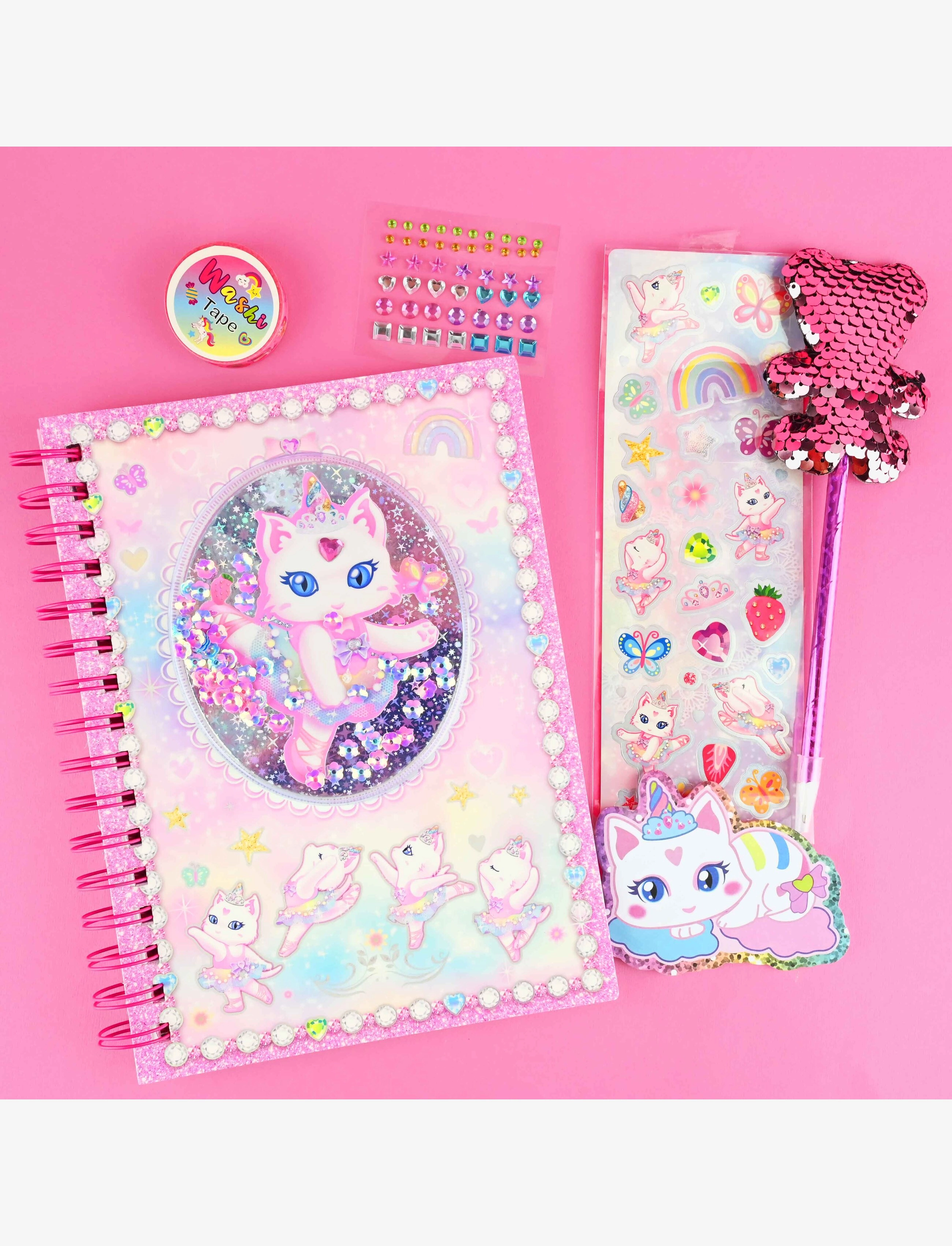 Robetoy - JOURNAL SET CATICORN - kalendere & notesbøger - multicolour - 1