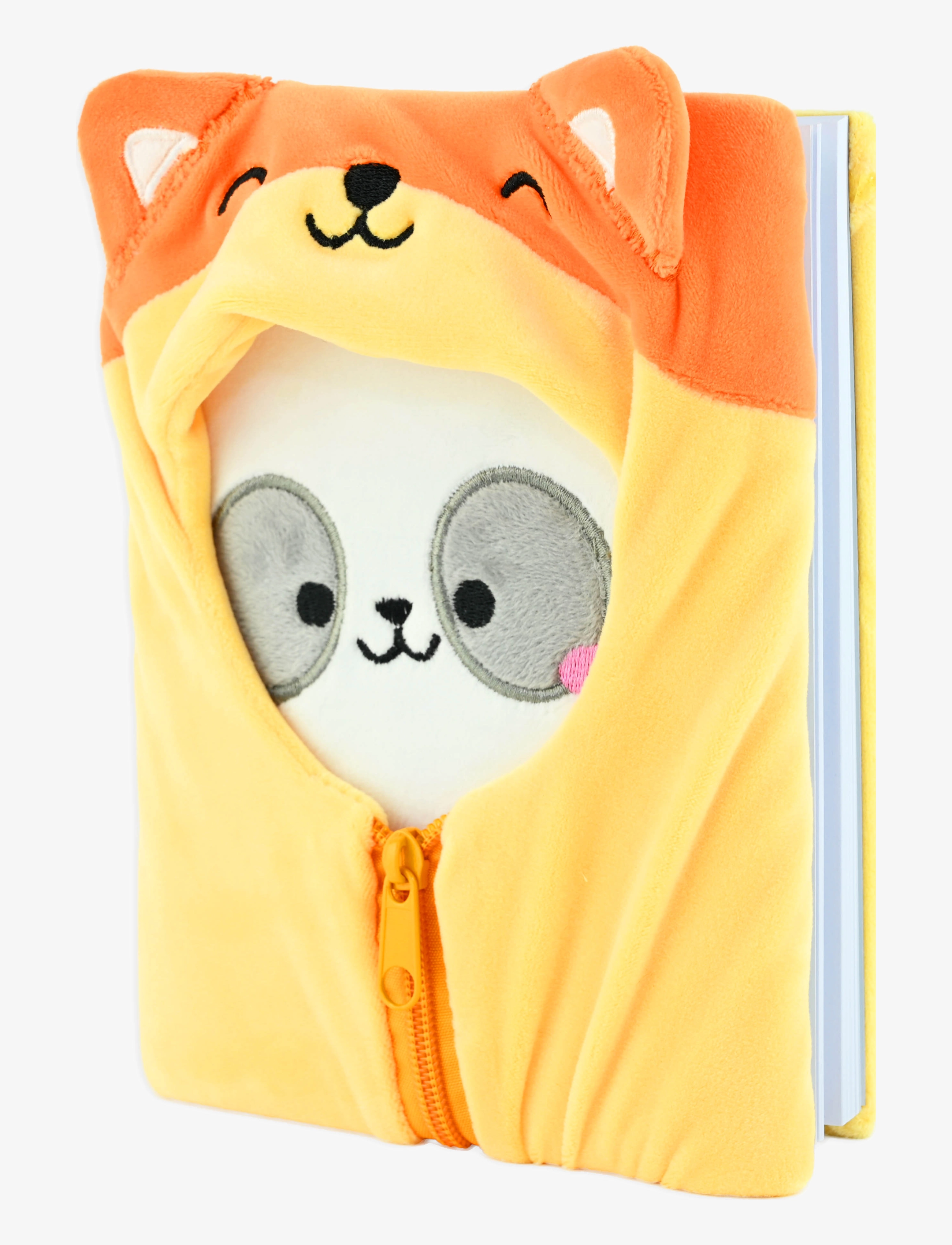 Robetoy Notebook Fox Hoodie A5, Kalender og notesbog, Multi/mønstret, Str: ONE SIZE