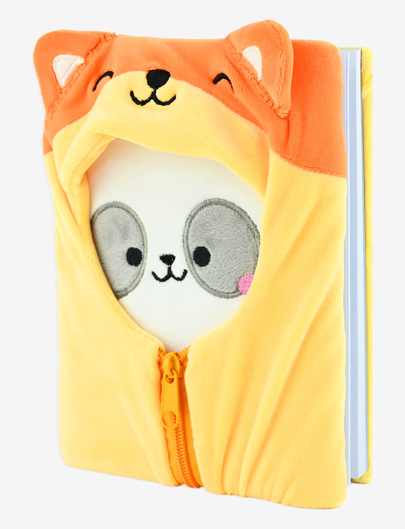 Robetoy - NOTEBOOK FOX HOODIE A5 - tegne - yellow - 0