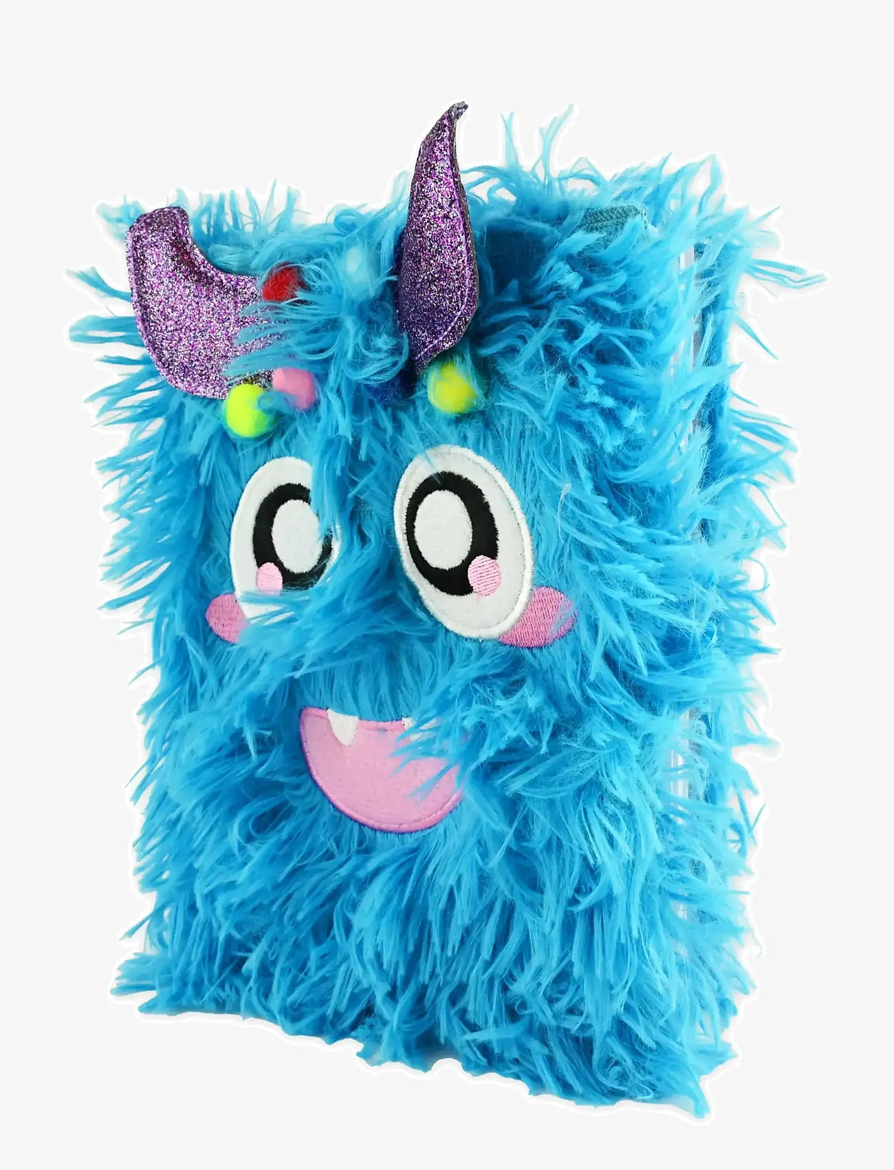 Robetoy - NOTEBOOK FLUFFY HAPPY MONSTER A5 - kalendere & notesbøger - blue - 0