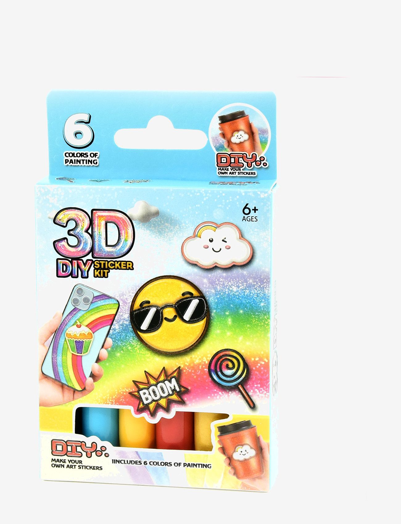 Robetoy - PEN 3D STICKER DIY 6pcs - askartelusarja - 1016 - 0