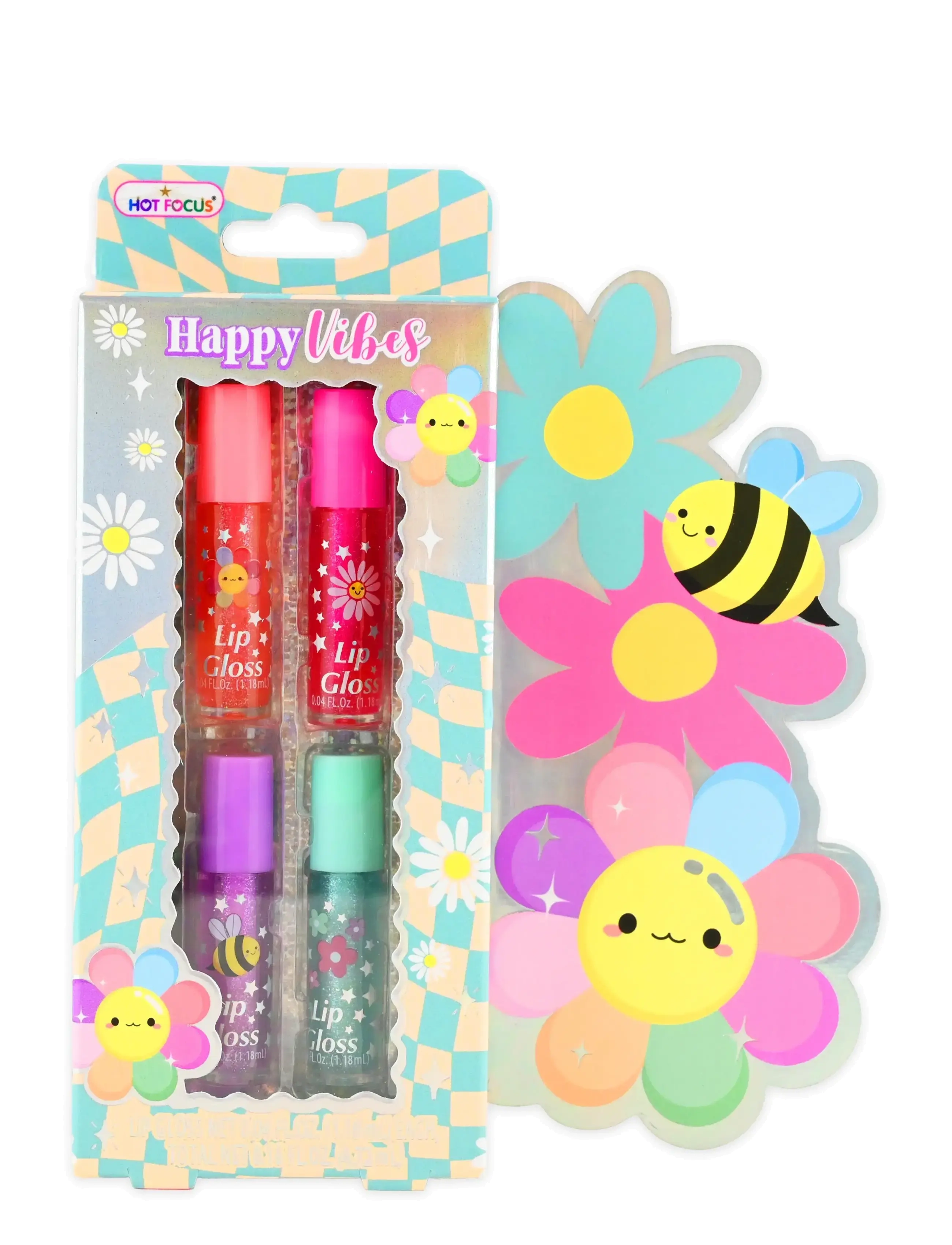 Robetoy HAPPY VIBES LIP GLOSS - App deal - MULTICOLOUR / multi