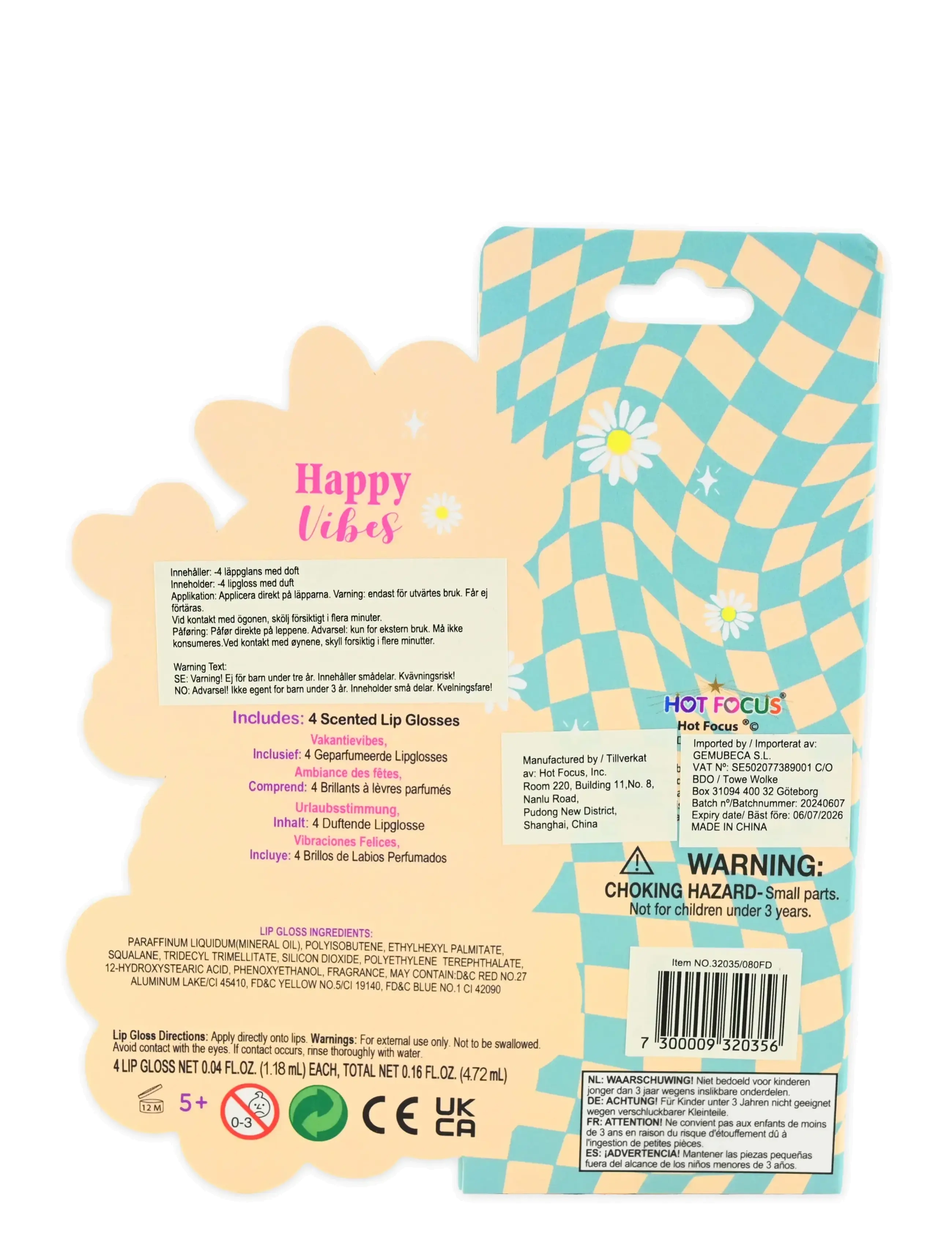 Robetoy - HAPPY VIBES LIP GLOSS - sminke - multicolour - 2