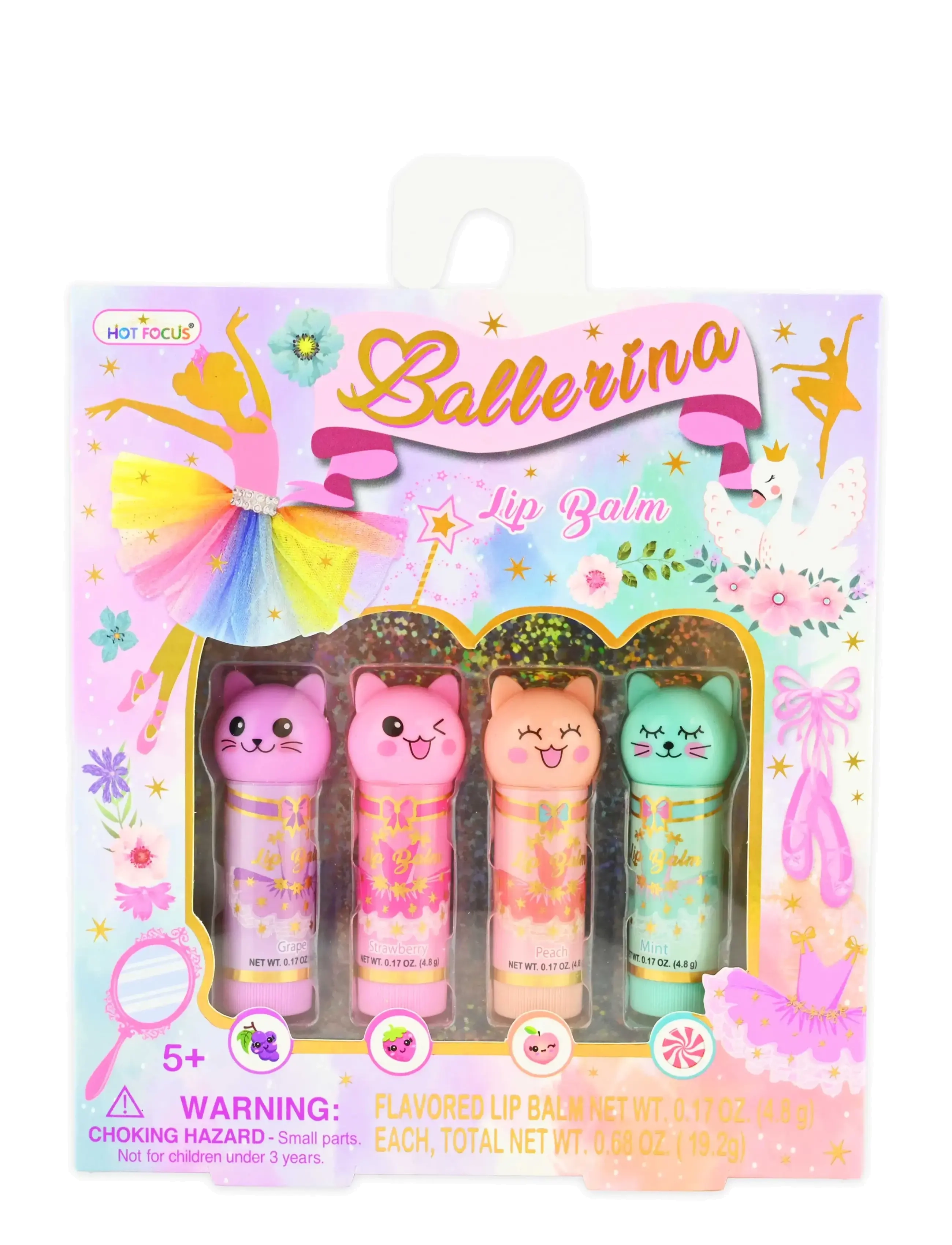 Robetoy LIP BALM BALLERINA - App deal - MULTICOLOUR / purple