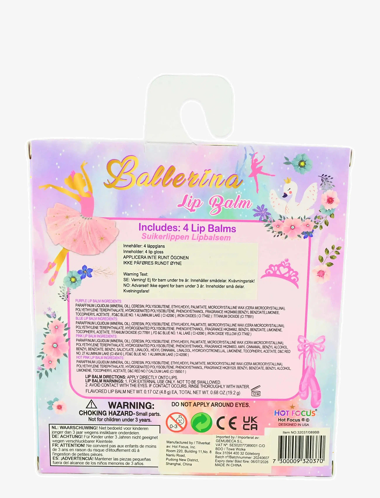 Robetoy - LIP BALM BALLERINA - makeup - multicolour - 2