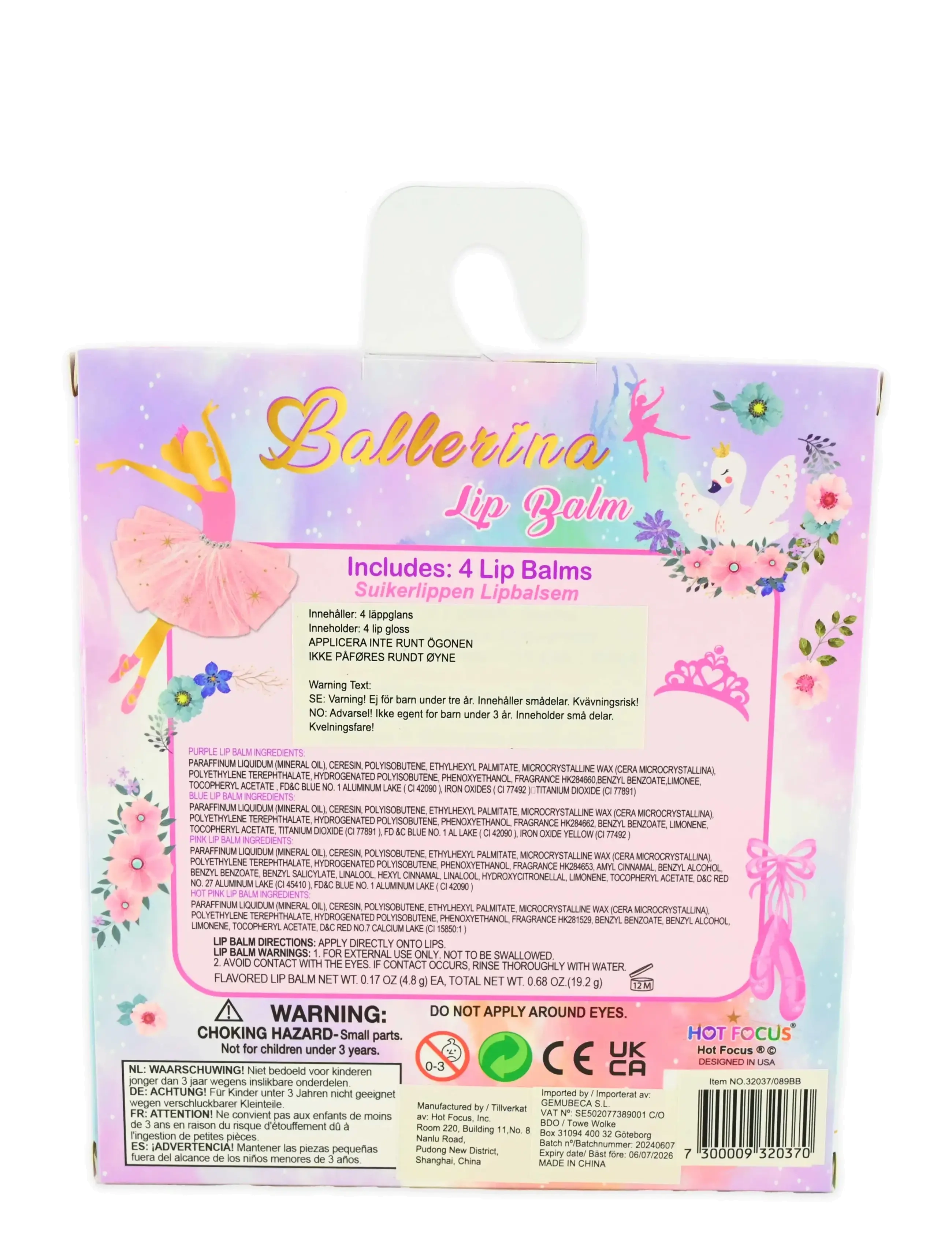 Robetoy - LIP BALM BALLERINA - förðun - multicolour - 2