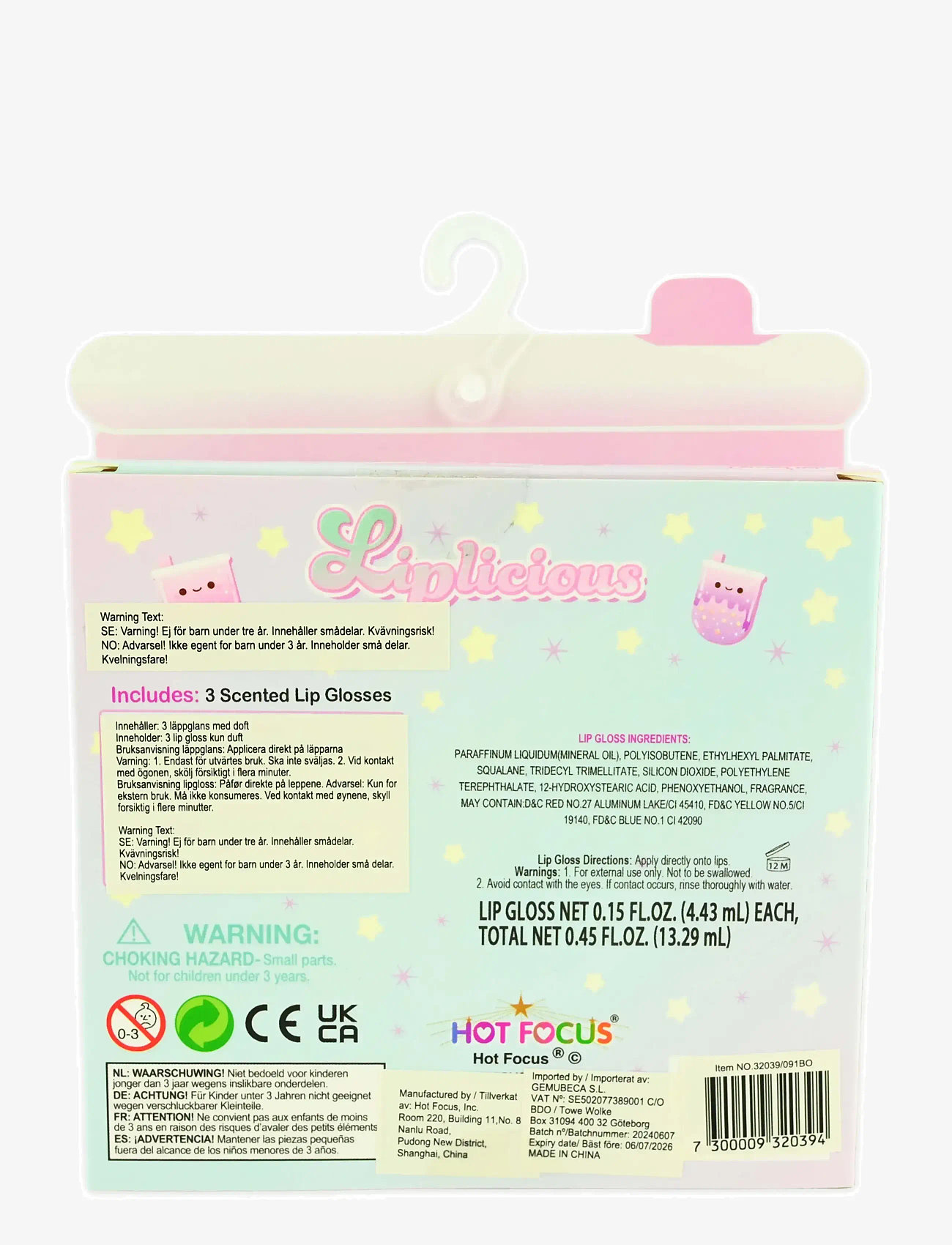 Robetoy - LIPLICIOUS - lägsta priserna - multicolour - 2