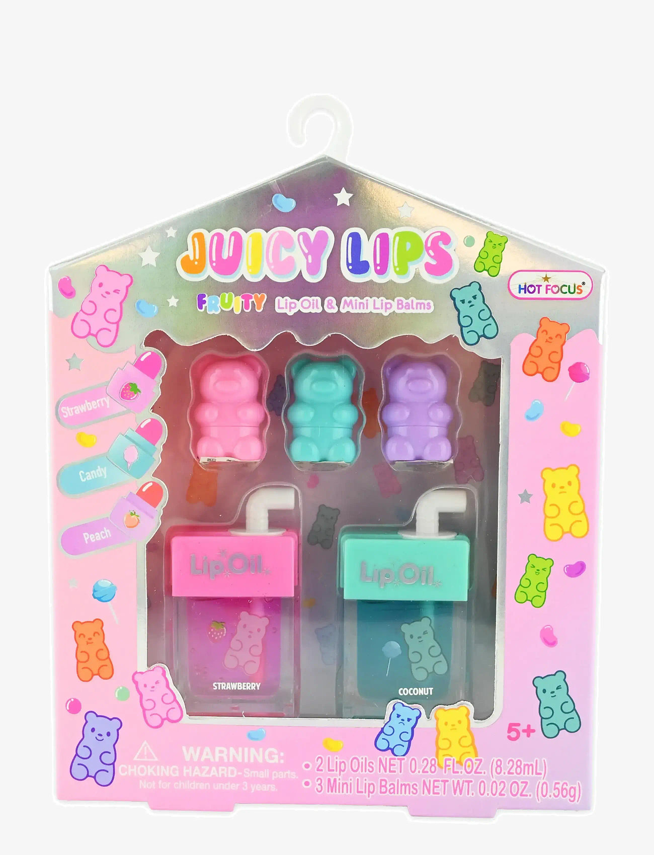 Robetoy JUICY LIPS - Kostumer & Tilbehør - MULTICOLOUR / pink/rose