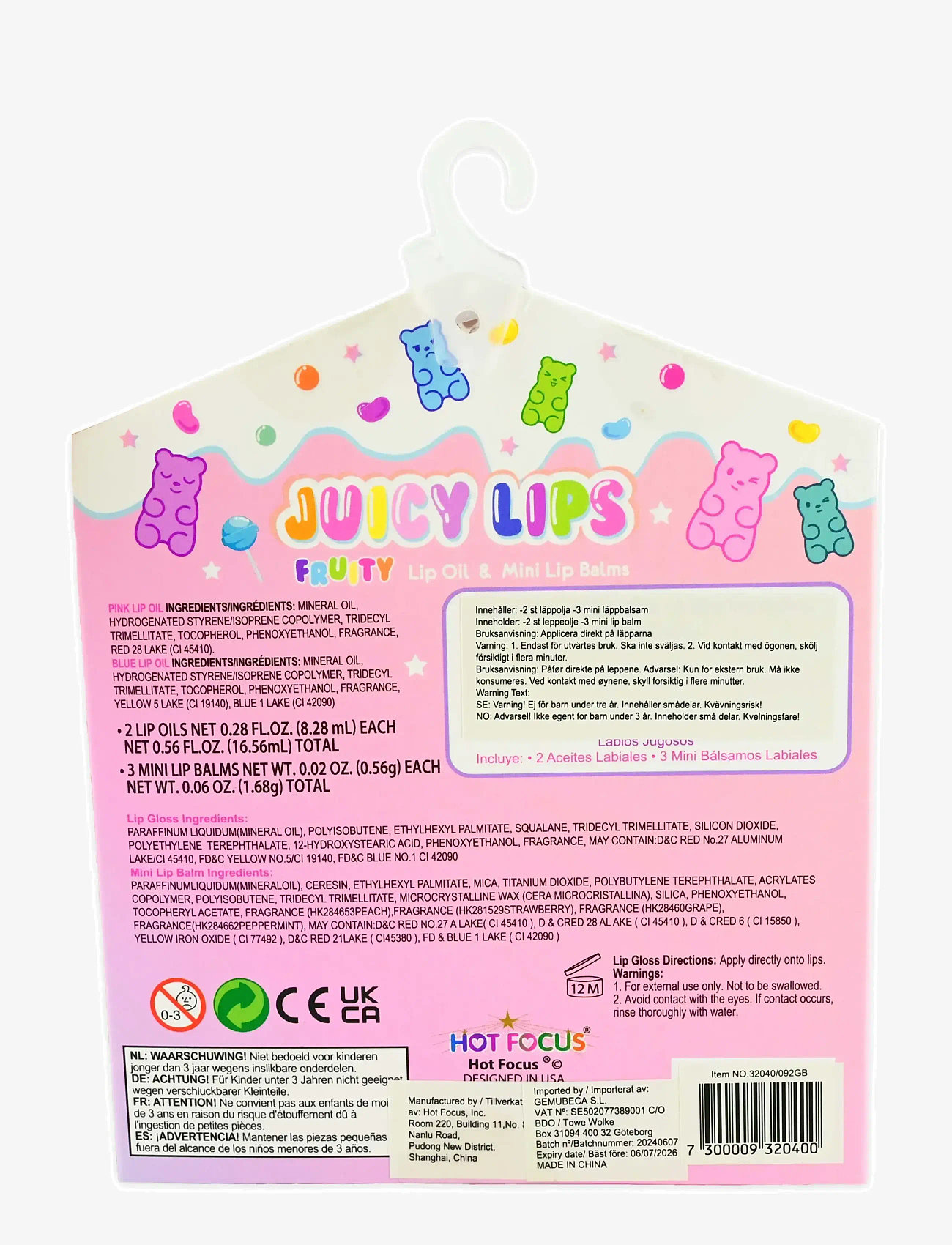 Robetoy - JUICY LIPS - makeup - multicolour - 2