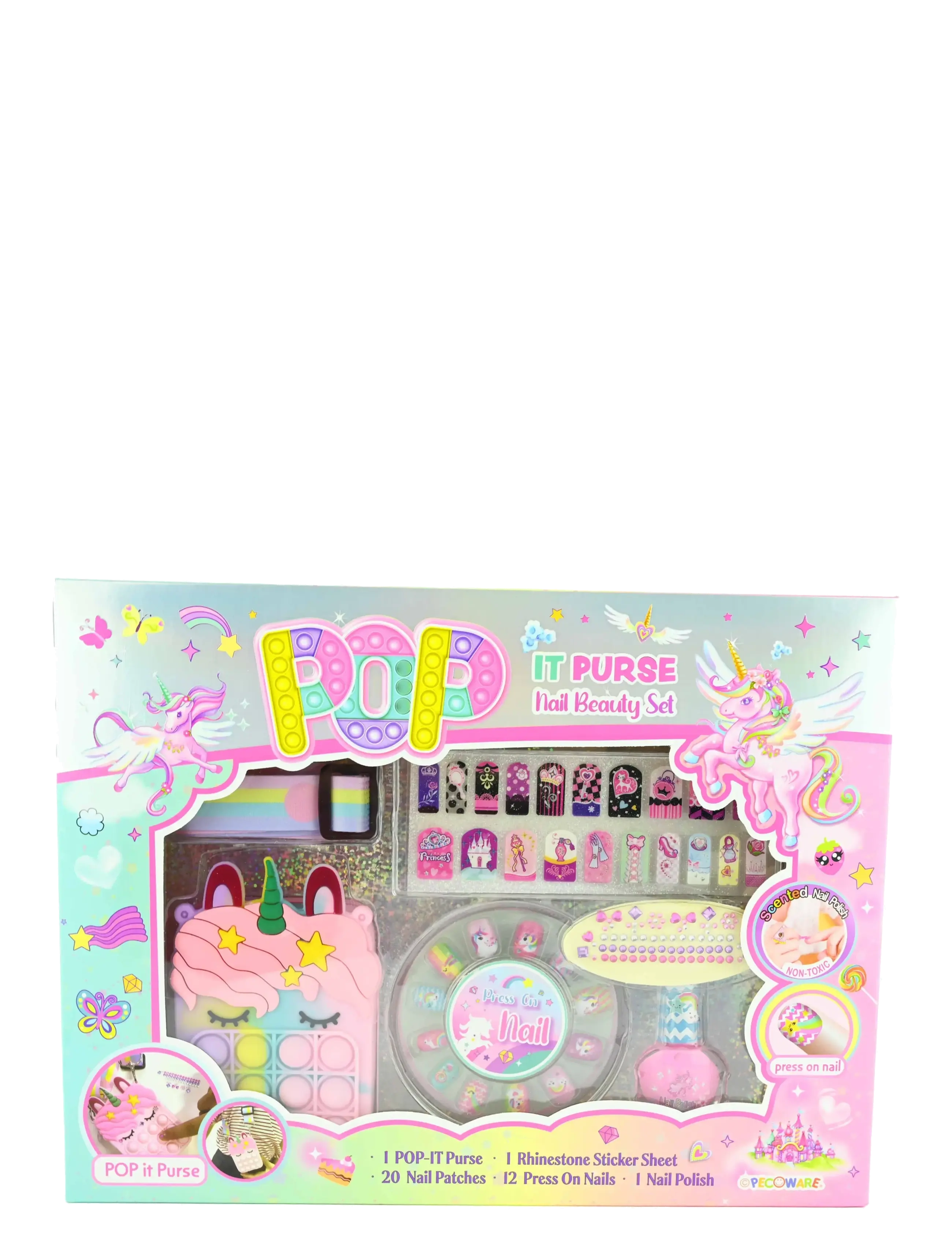 Robetoy NAIL BEAUTY SET POP IT - Makeup & Smykker - MULTICOLOUR / multi