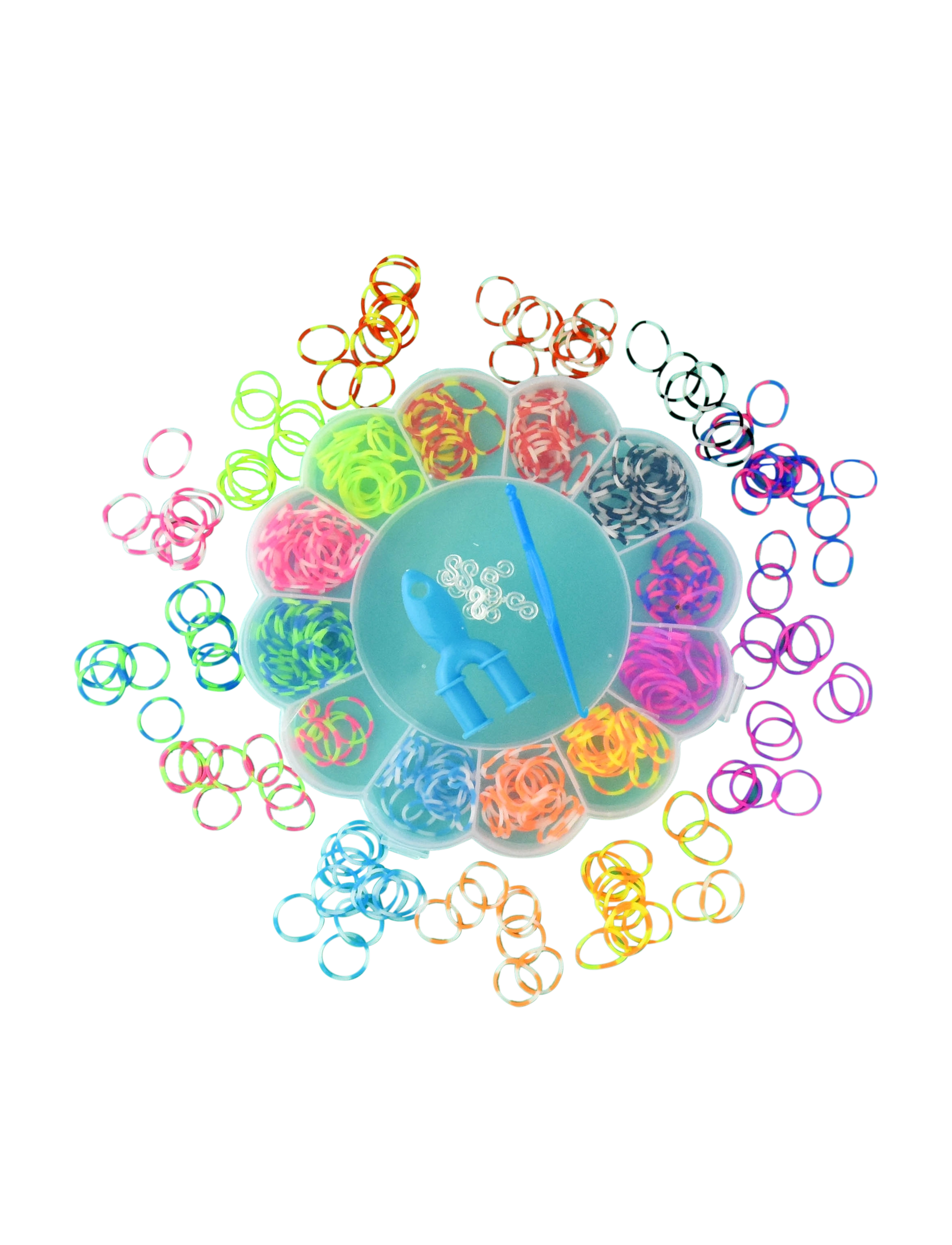 Robetoy Loom Bands W Tools 360Pcs, One Size, Multi/patterned, Håndværk > Håndværkssæt, Børn