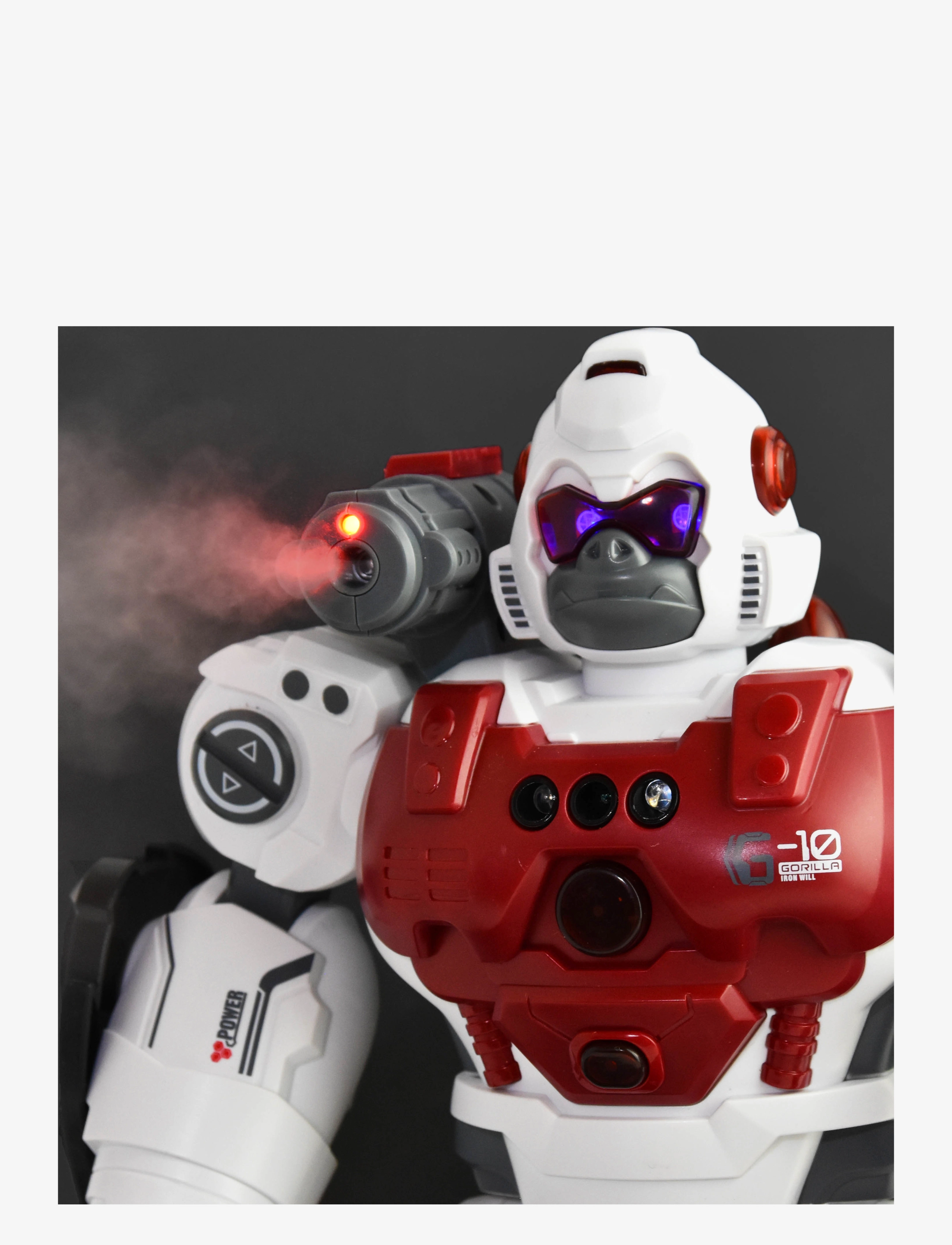 Robetoy - REMOTE CONTROL INTELLIGENT SPRAY ROBOT - fødselsdagsgaver - 1016 - 1