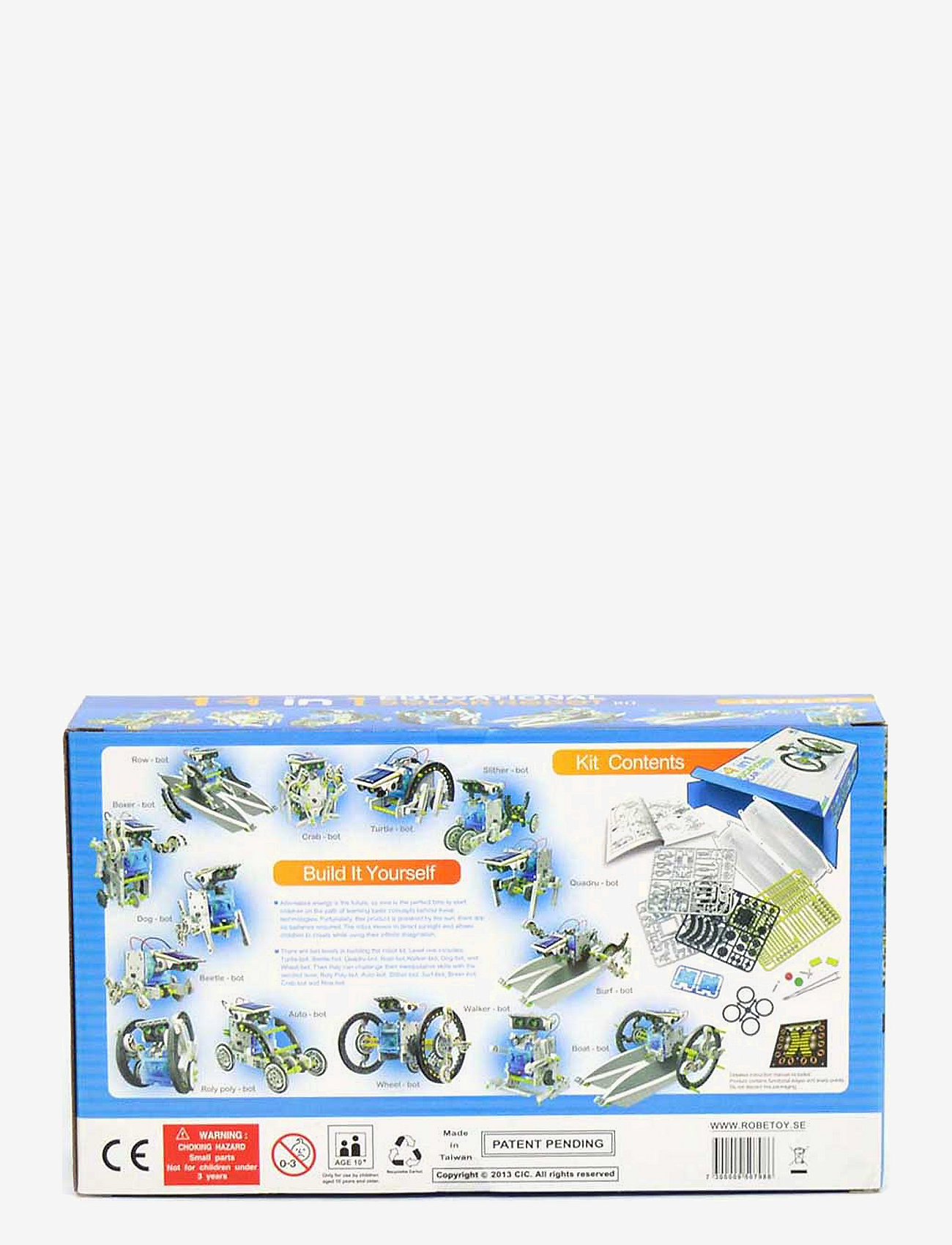 Robetoy - SOLAR ROBOT KIT 14in1 - robotar - 1016 - 2