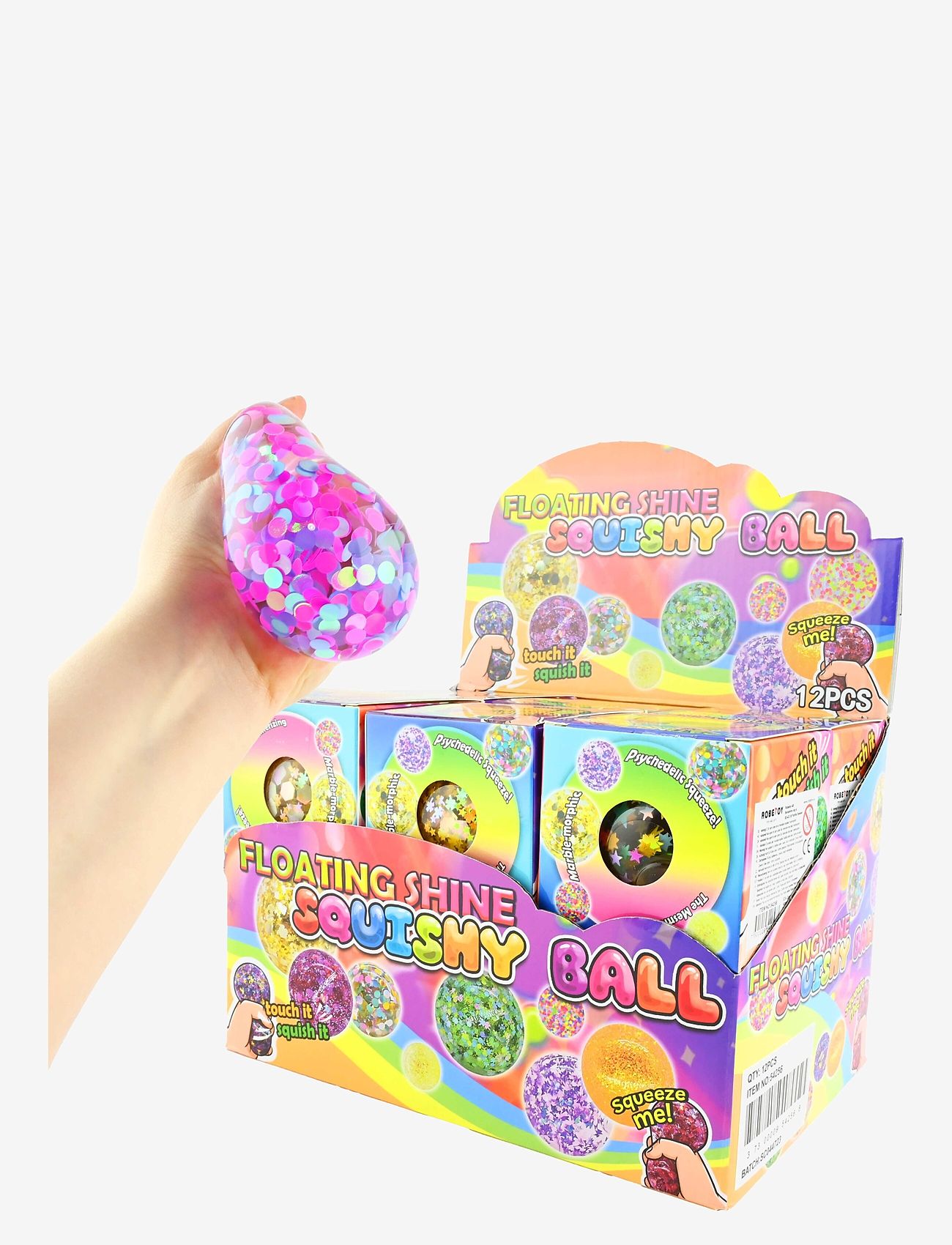 Robetoy - SQUEEZE BALL SEQUENCE GLITTER - multicolour - 2