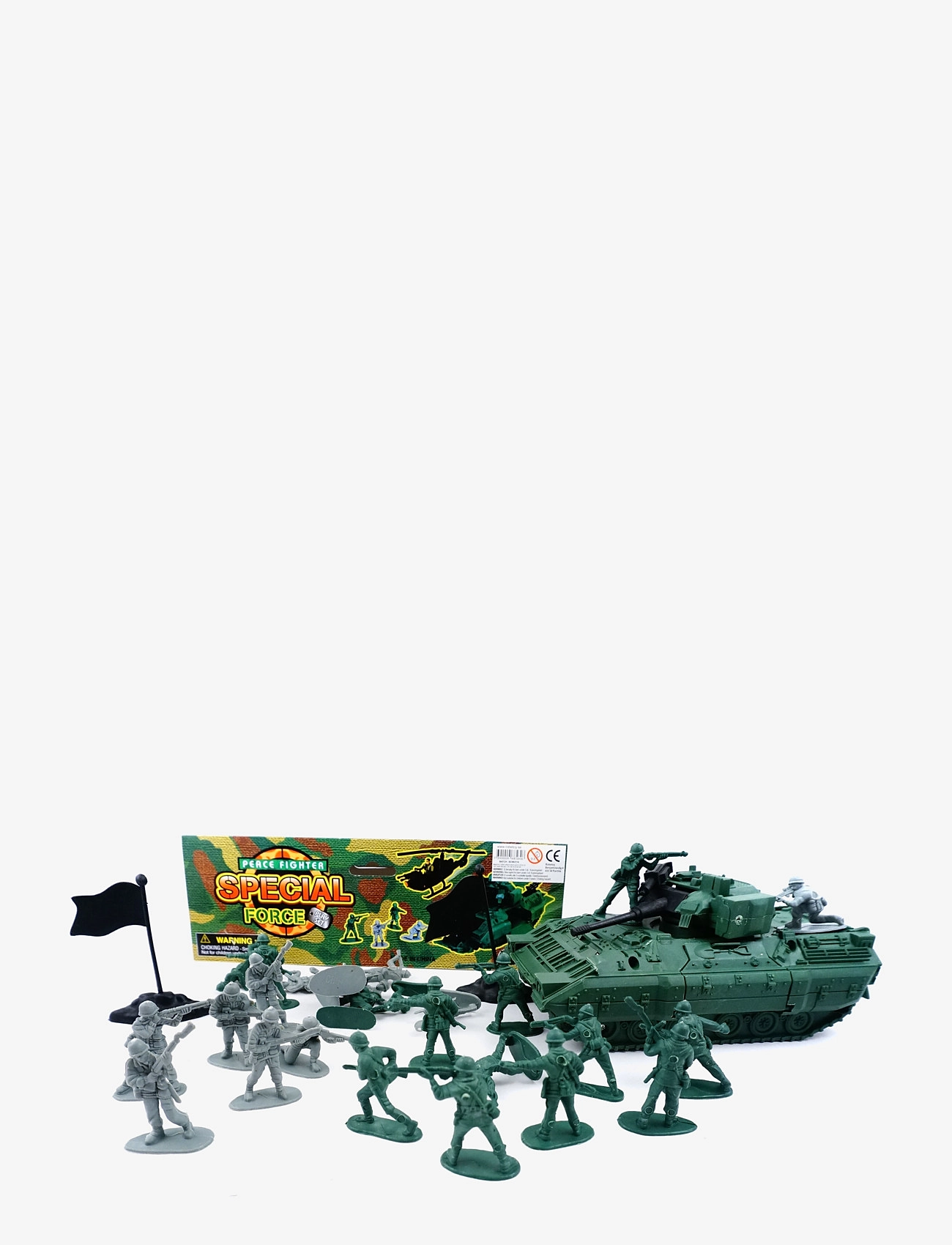 Robetoy Military Set 53Pcs, Børn, Action Figures, Grøn, Str: ONE SIZE