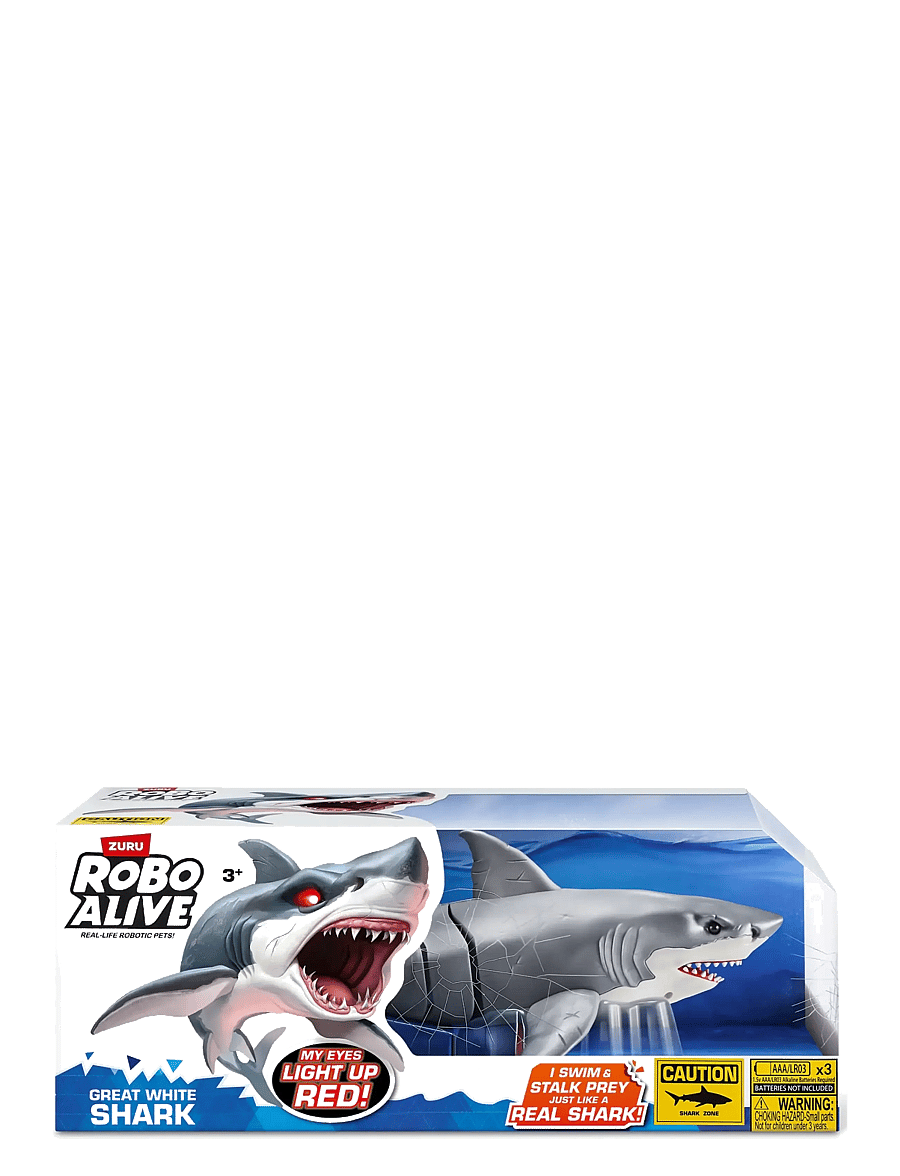 ROBO ALIVE - ROBO ALIVE LARGE SHARK - interaktive dyr - multi - 1