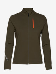 Women's 20four7 Track Jacket - FOREST GREEN