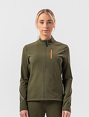 Rockay - Women's 20four7 Track Jacket - sportinės striukės - forest green - 2
