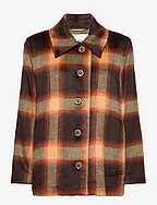 Rodebjer Nomad Plaid - SEPIA BROWN