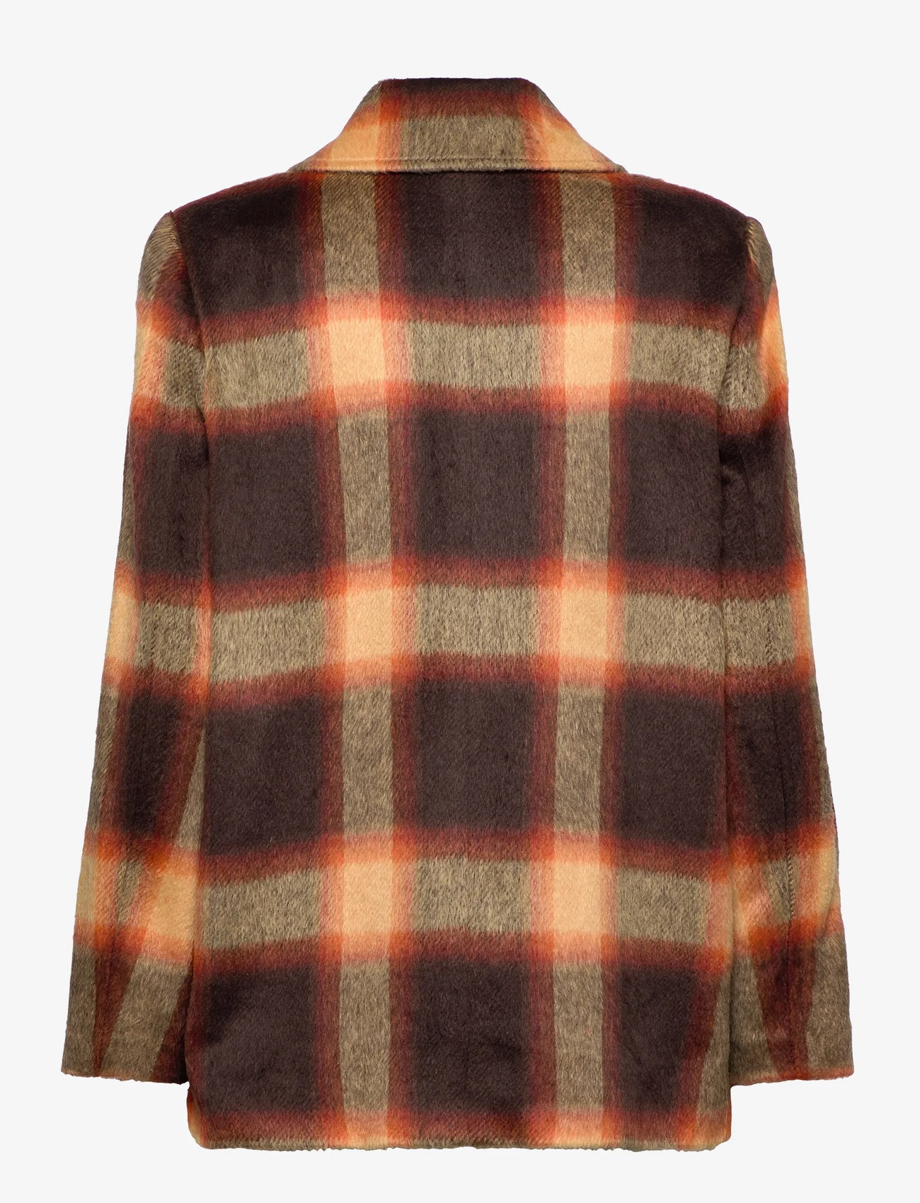 RODEBJER - Rodebjer Nomad Plaid - talvejoped - sepia brown - 1