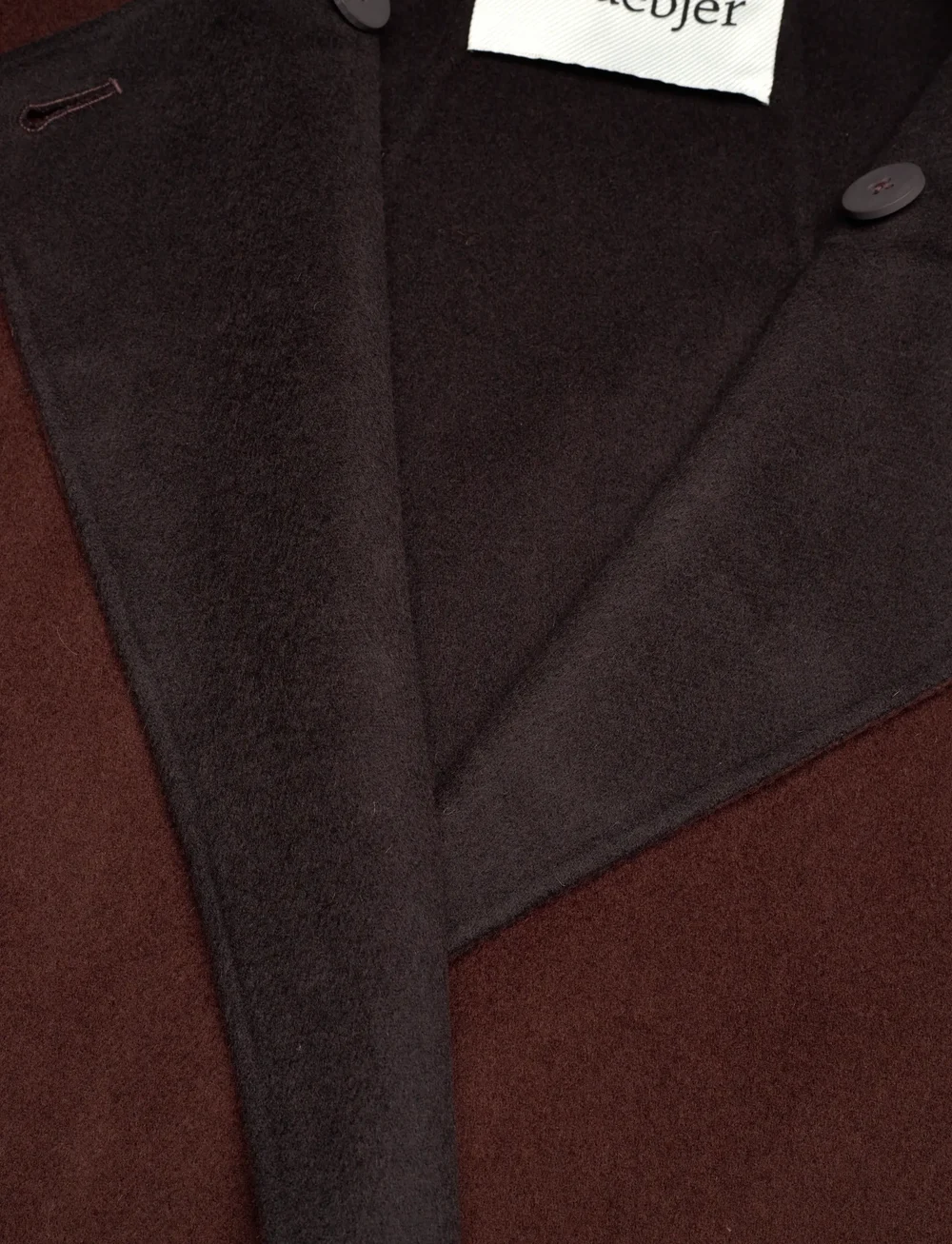 RODEBJER - Rodebjer Liz - uldfrakker - chicory coffee - 3