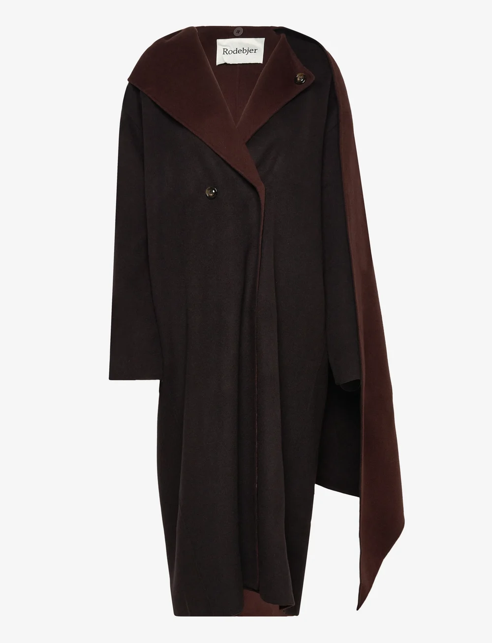 RODEBJER - Rodebjer Belle - wool coats - chocolate torte - 2