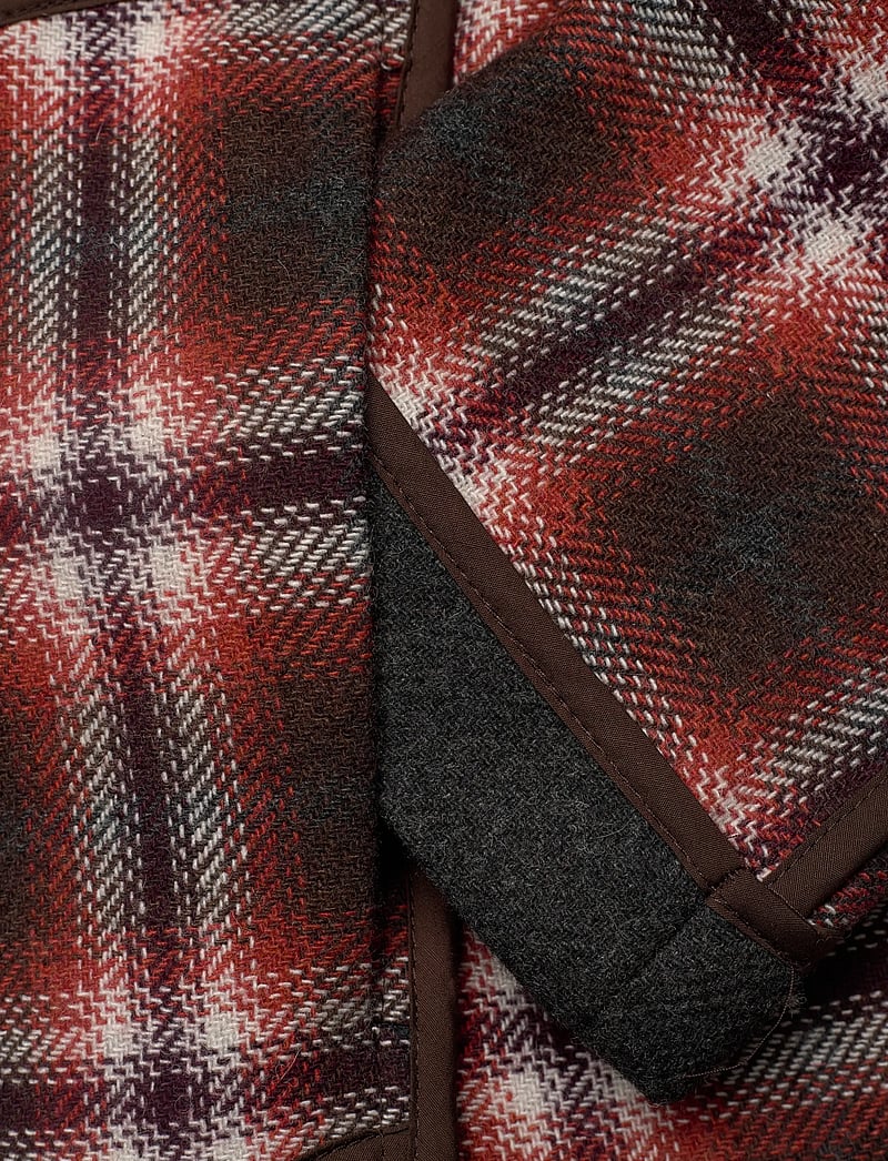 RODEBJER - Rodebjer Chloe Check - jakker - cherry mahogany/phantom - 4