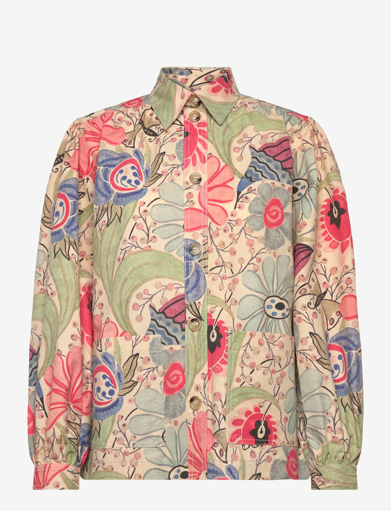 RODEBJER - Rodebjer Lauren Ducharne - jeanshemden - coral multi - 1