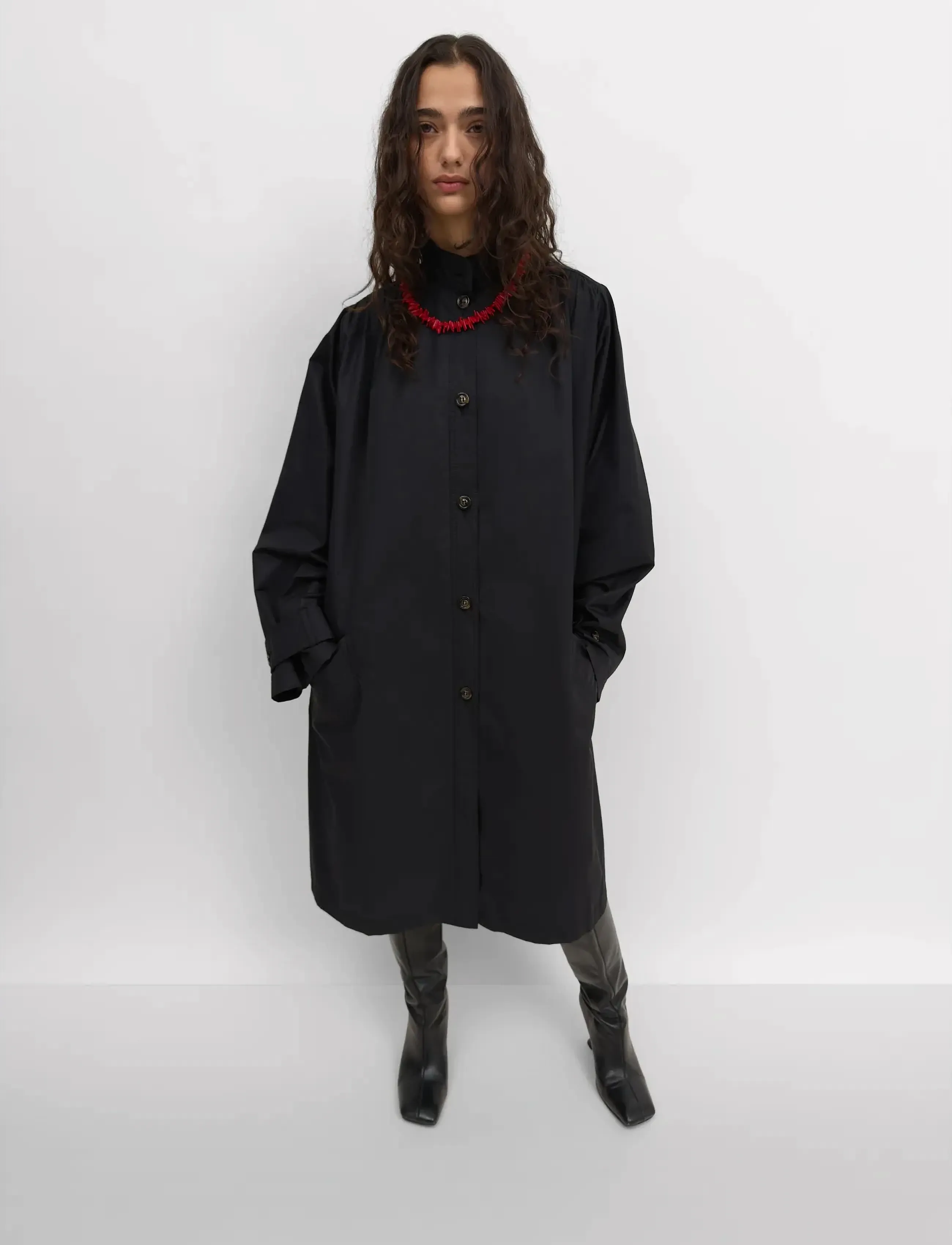 RODEBJER Rodebjer Opal - Vårkappor - BLACK / black