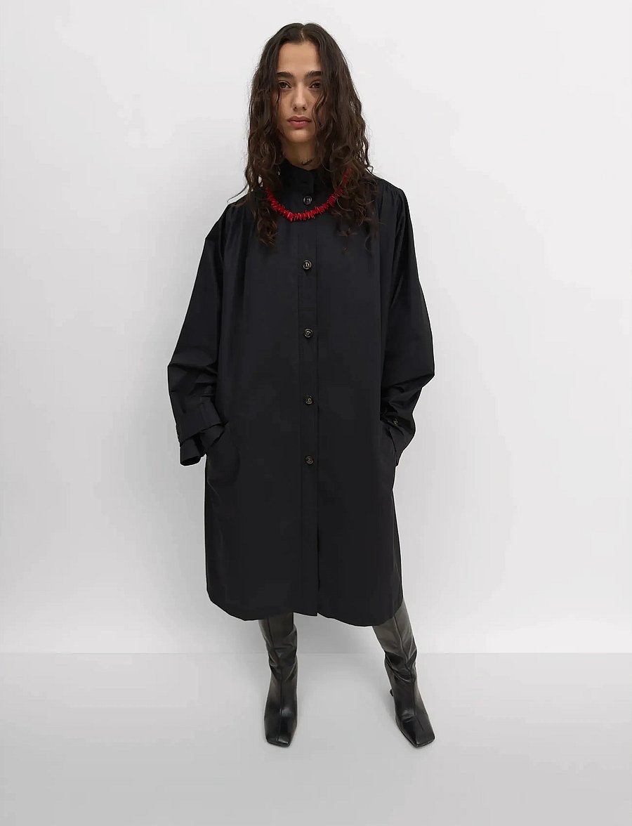 RODEBJER - Rodebjer Opal - vihmamantlid - black - 0