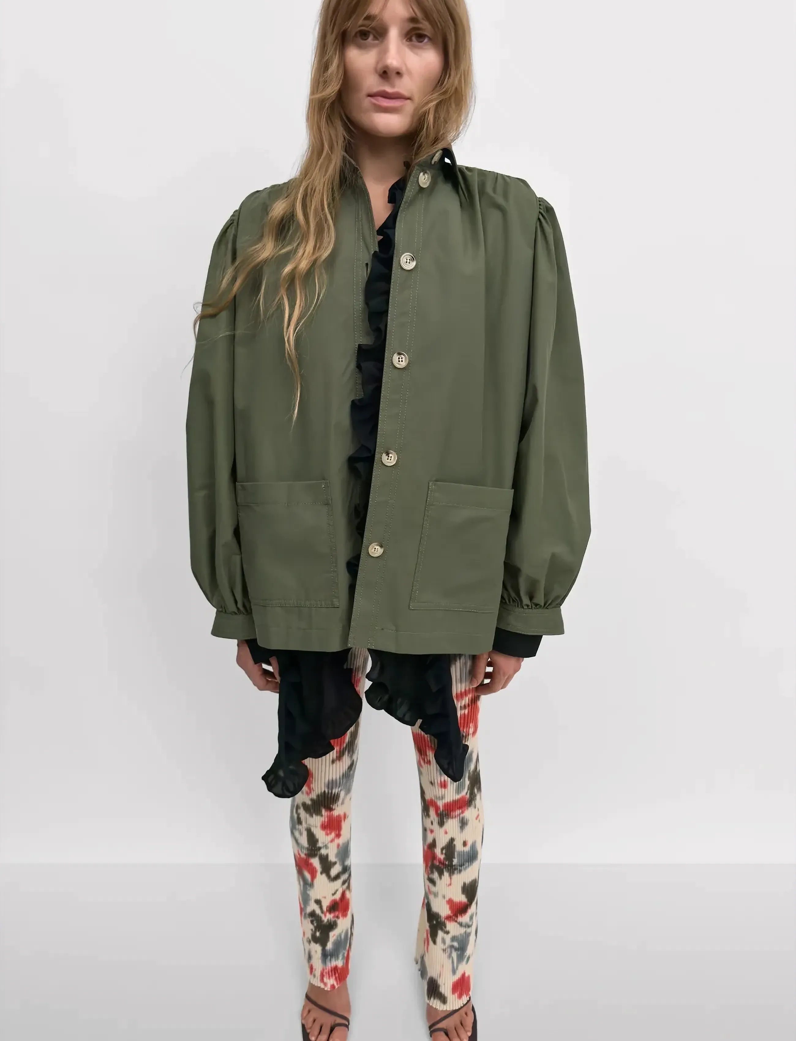 RODEBJER - Rodebjer Lauren - lette jakker - aloe green - 5