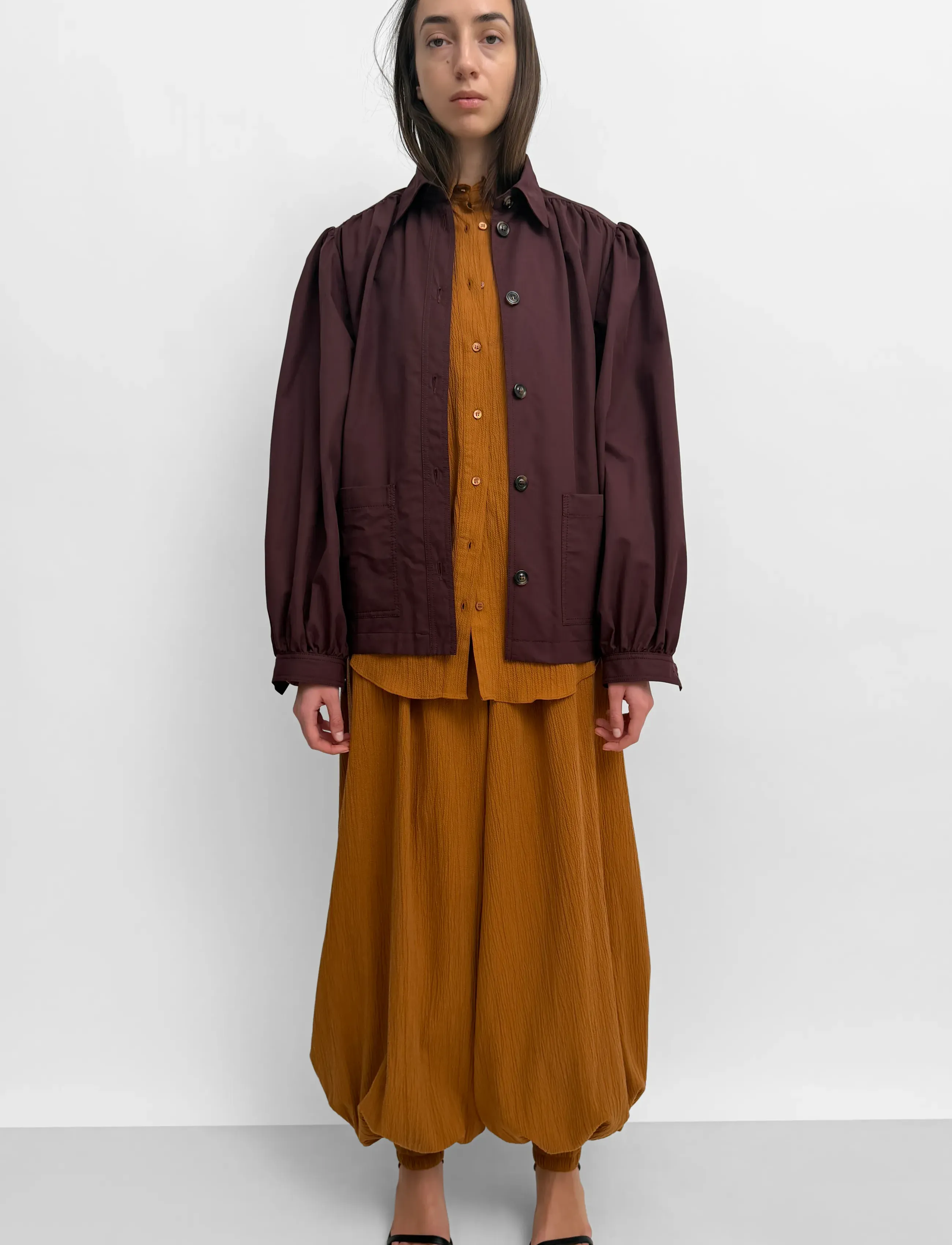 RODEBJER Rodebjer Lauren - Rodebjer - RUSTY BROWN / burgundy