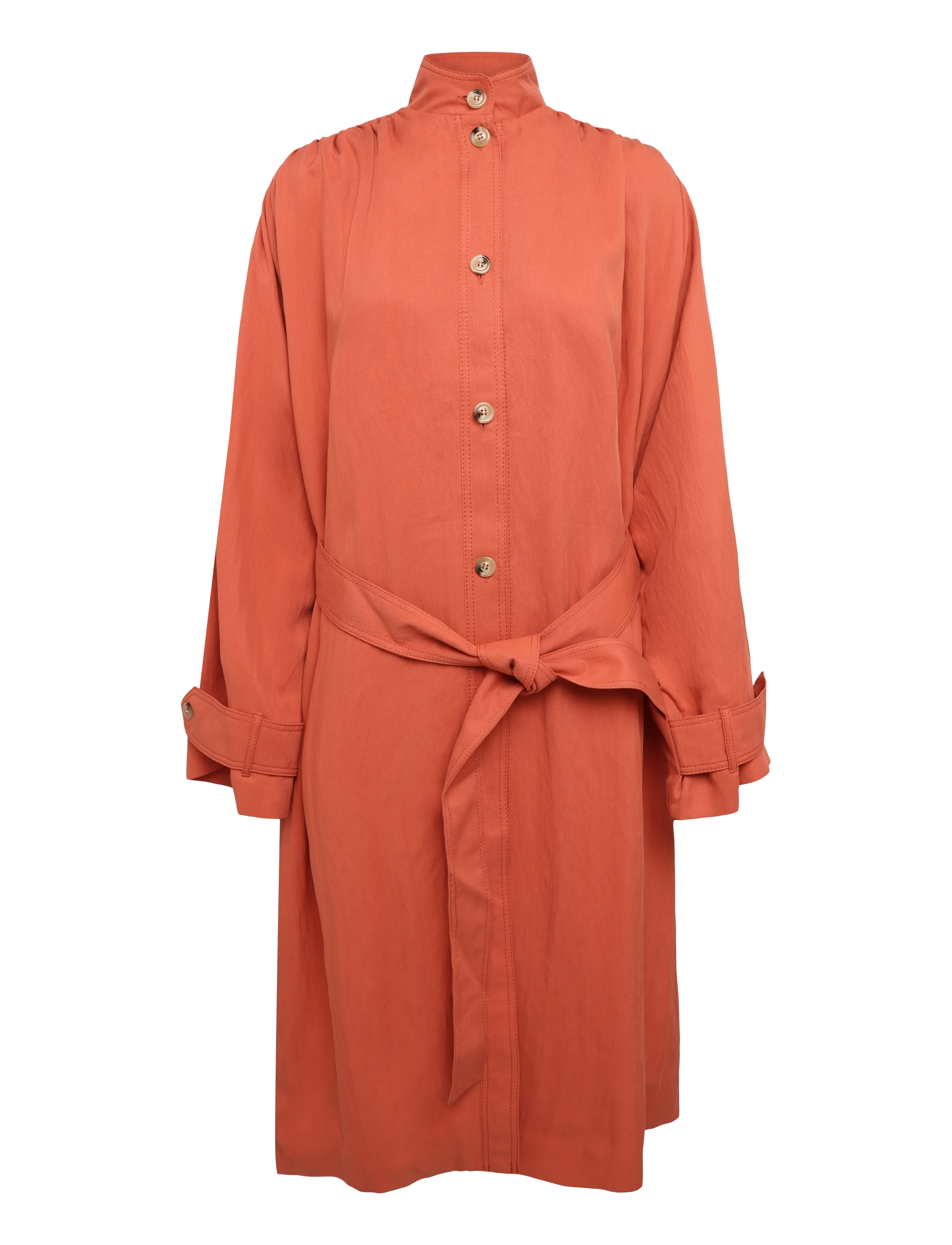 RODEBJER RODEBJER OPHELIA TENCEL - Rodebjer - BLEACHED RED / coral